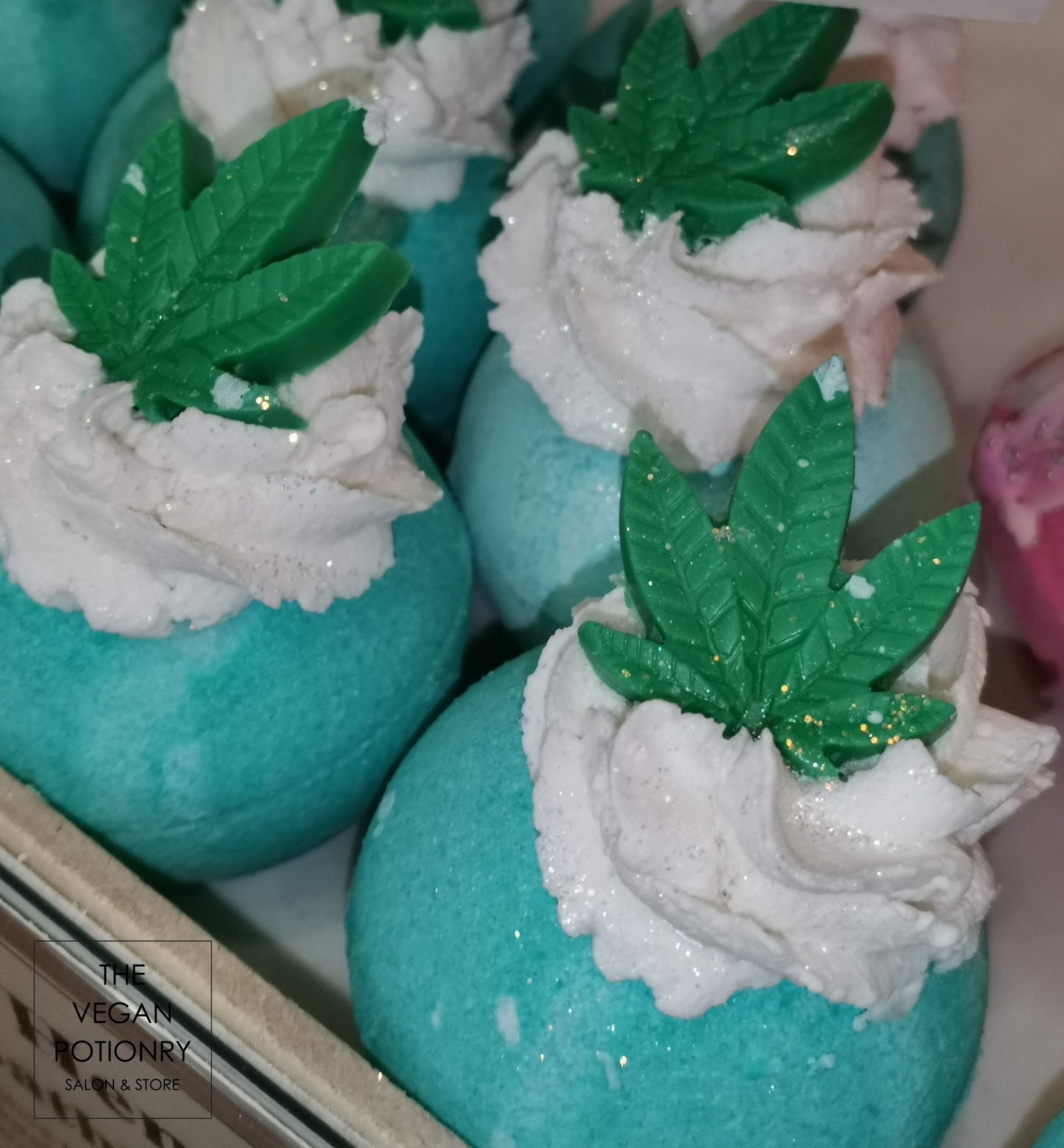 Hemp Bubbling Bath Bomb | The Vegan Potionry