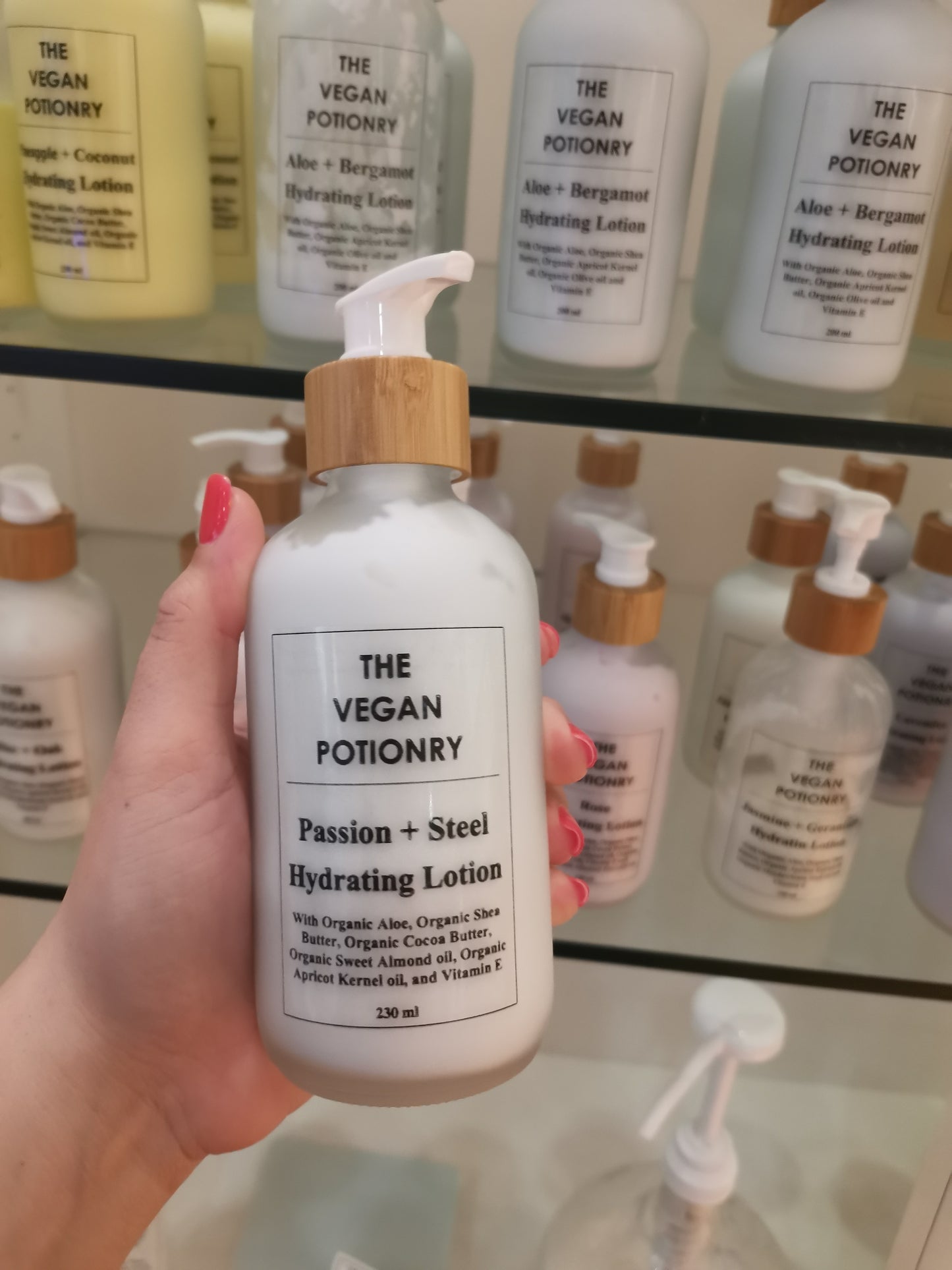 Passion + Steel Hydrating Lotion | The Vegan Potionry