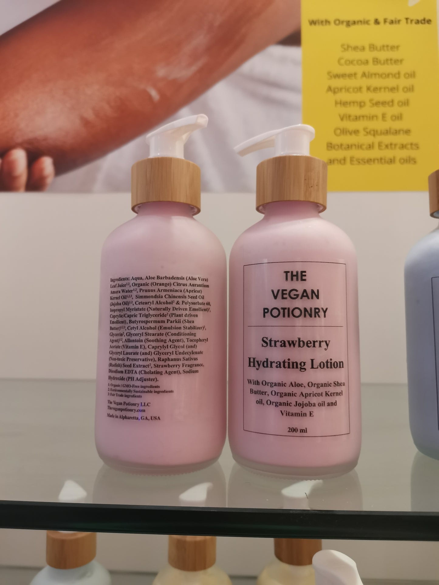 Strawberry Hydrating Lotion | The Vegan Potionry
