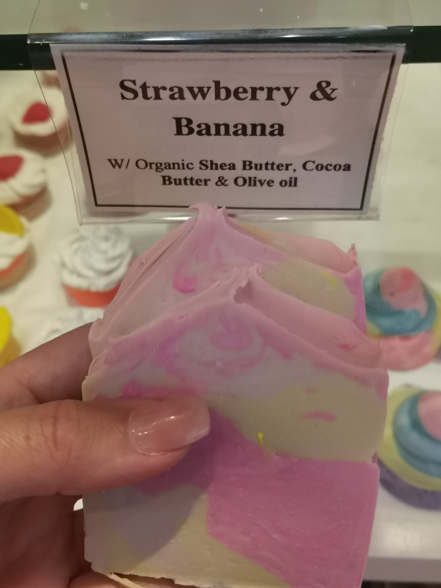 Strawberry + Pineapple Hydrating Soap | Palm Free Soap | The Vegan Potionry |