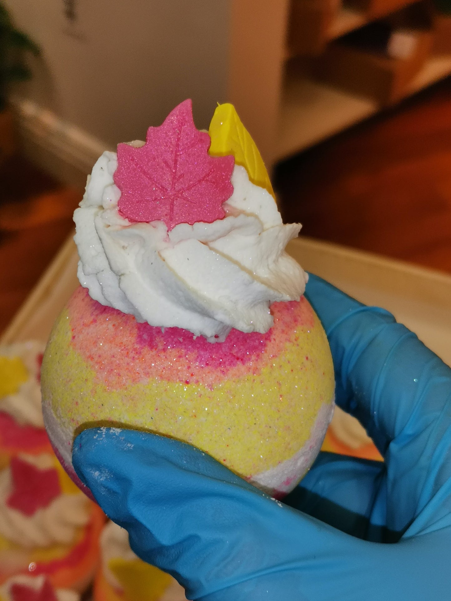 Autumn Bath Bombs | This Fall is UN-BE-LEAF-ABLE Bath Bombs
