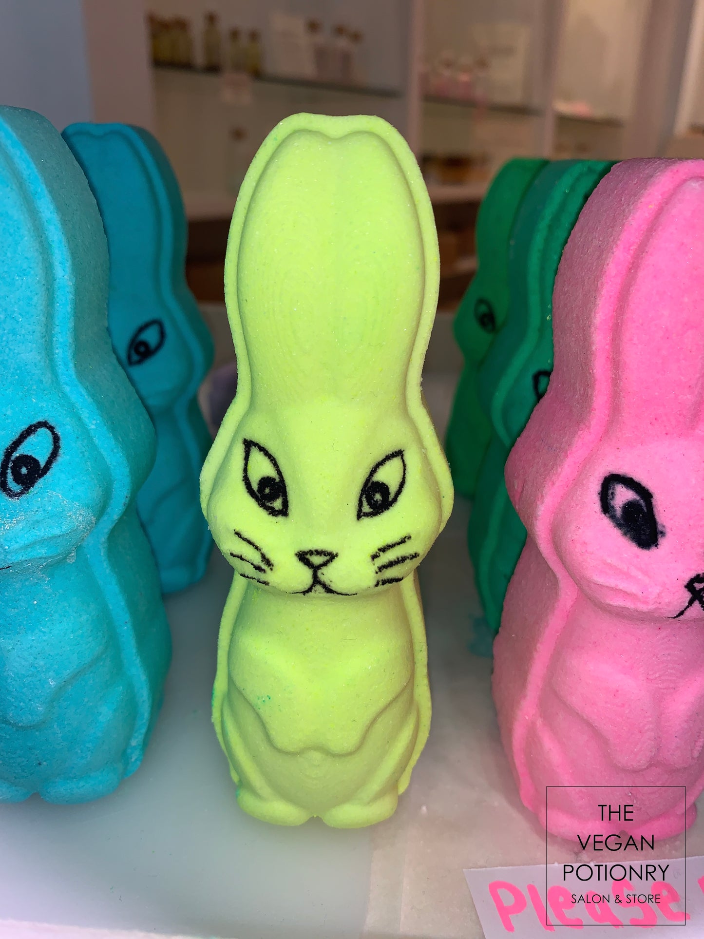 Marshmallow Bunny Bath Bombs with Bunny Toys inside