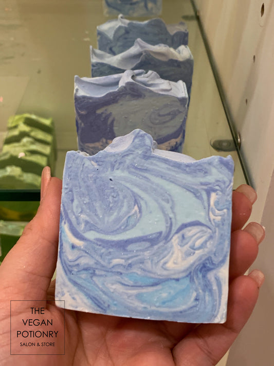 Ocean Wave Hydrating Soap | Herbal Palm Free Soap | The Vegan Potionry |