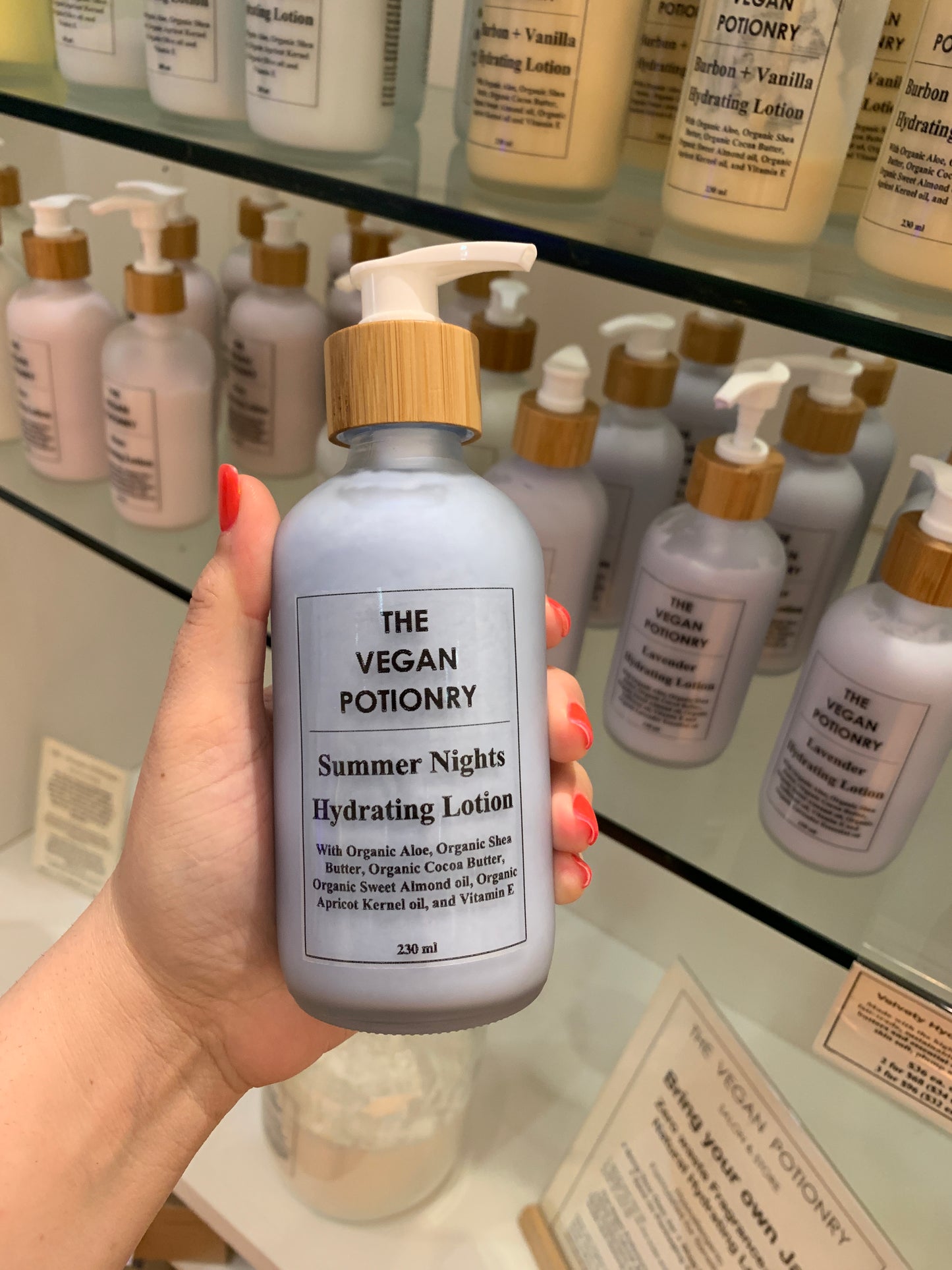 Summer Nights Hydrating Lotion | The Vegan Potionry