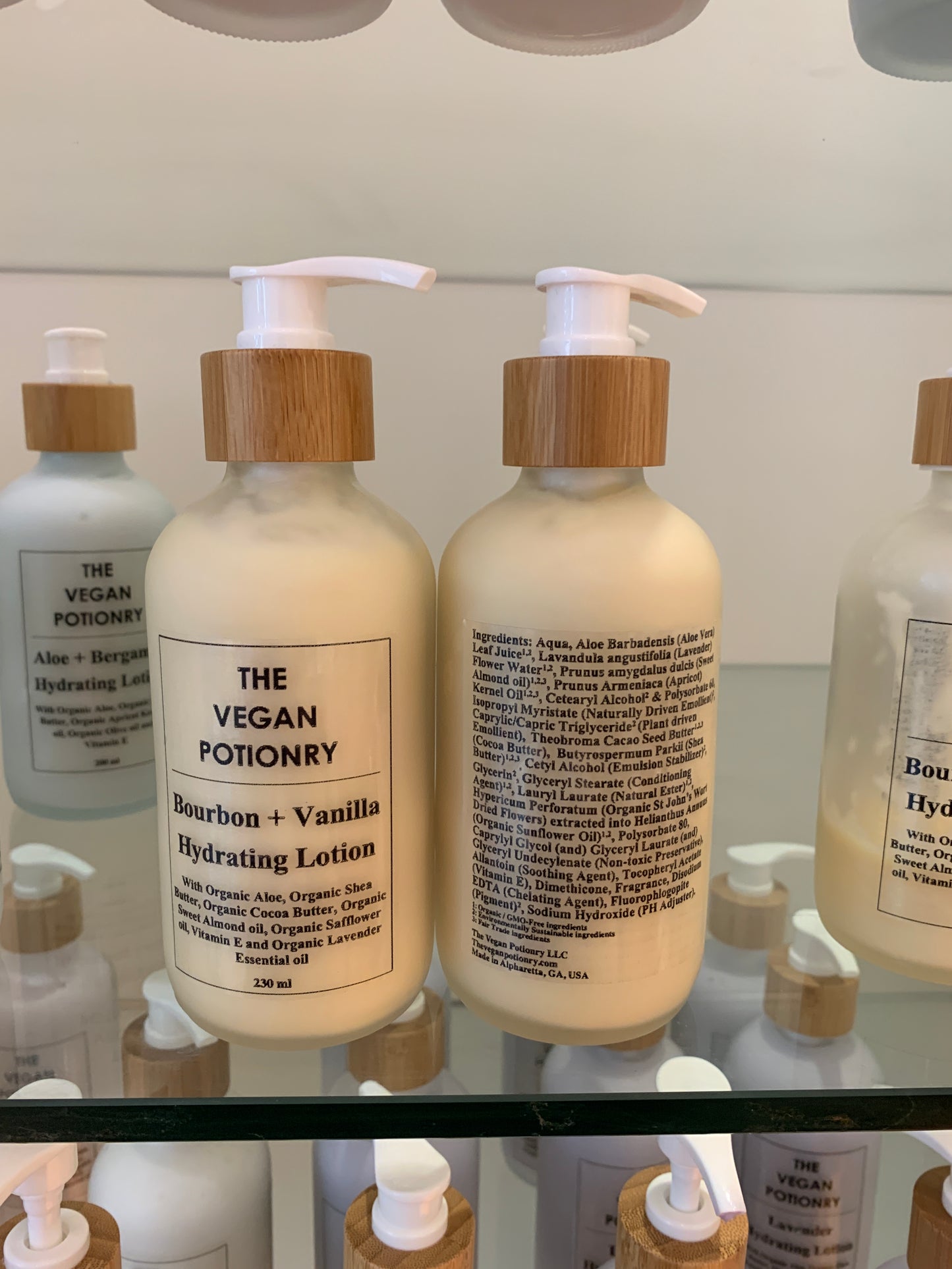 Bourbon + Vanilla Hydrating Lotion | The Vegan Potionry