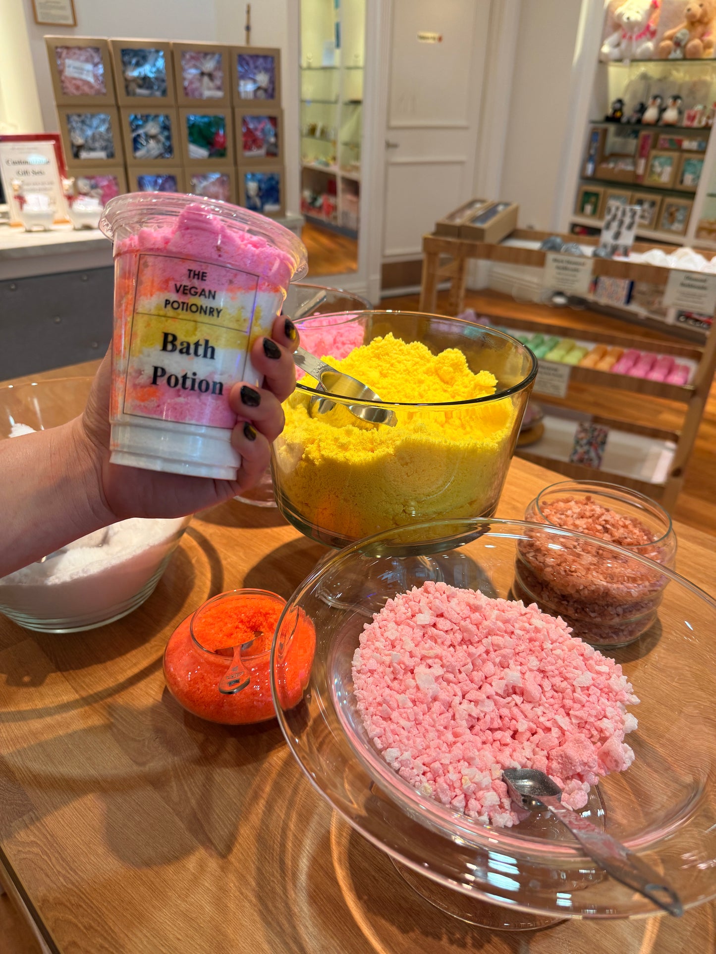 Bath Potion Making Class I Monday-Sunday I THE VEGAN POTIONRY SALON & STORE