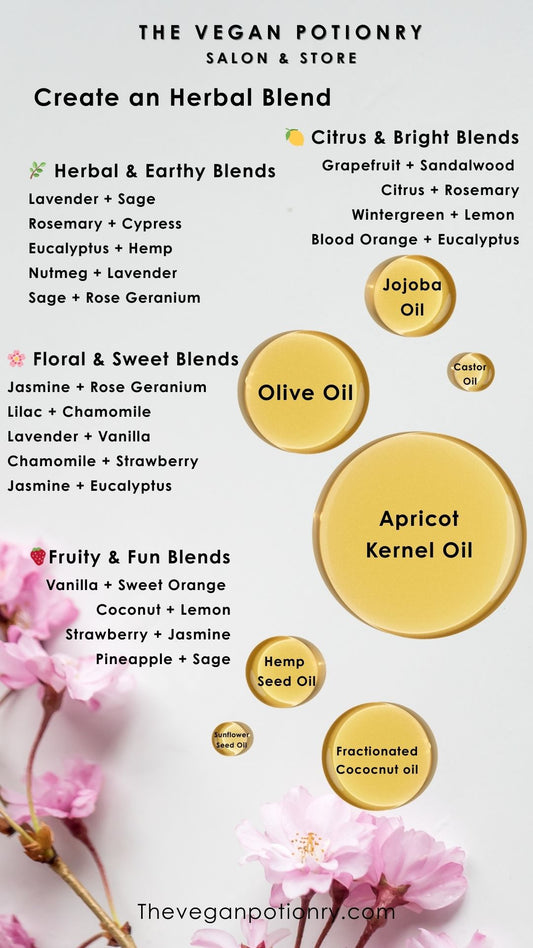 Custom Body Oil Workshop I Monday-Sunday I THE VEGAN POTIONRY SALON & STORE