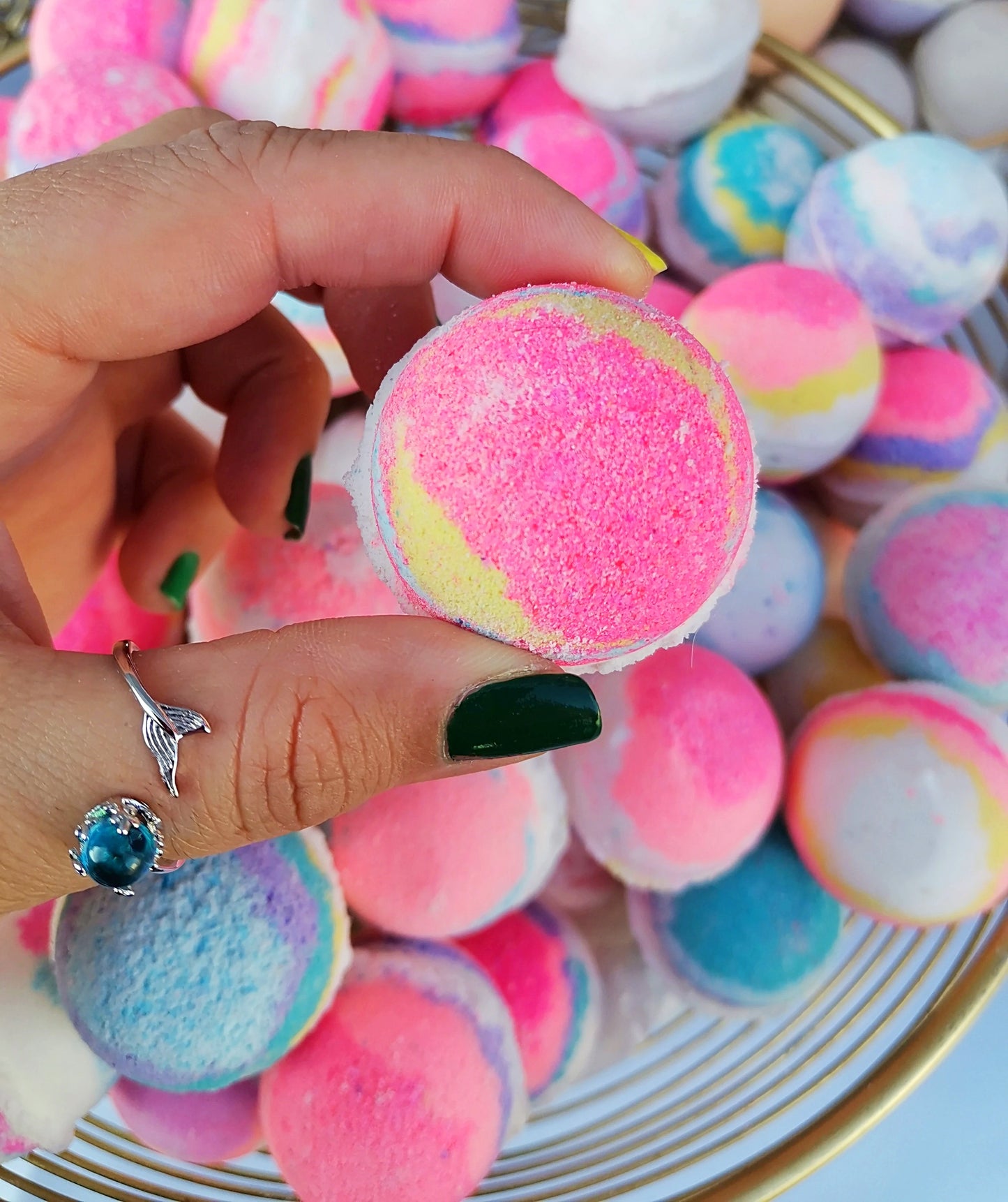 Kids Bath Bombs with Toys (Medium)