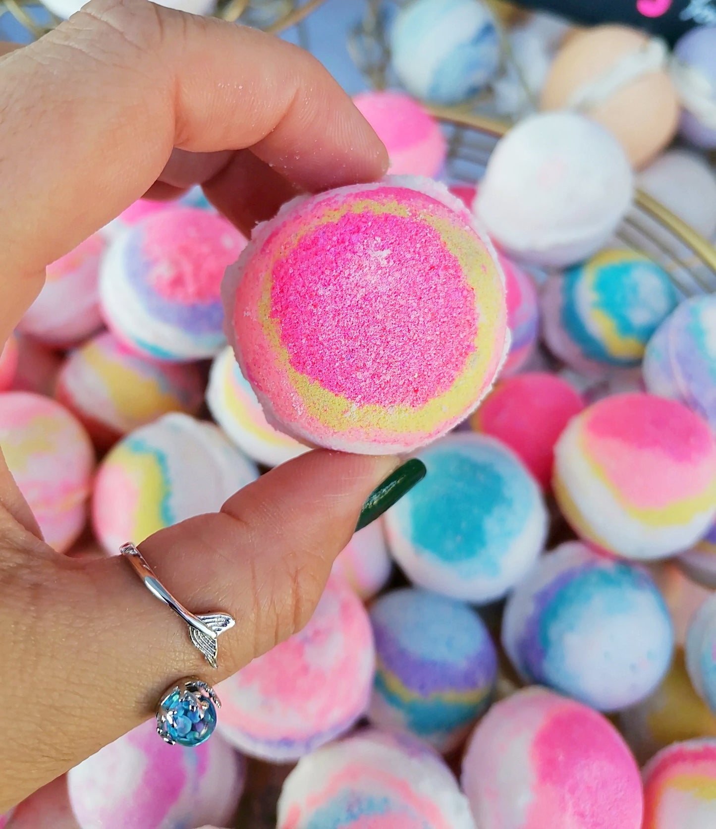 Kids Bath Bombs with Toys (Medium)