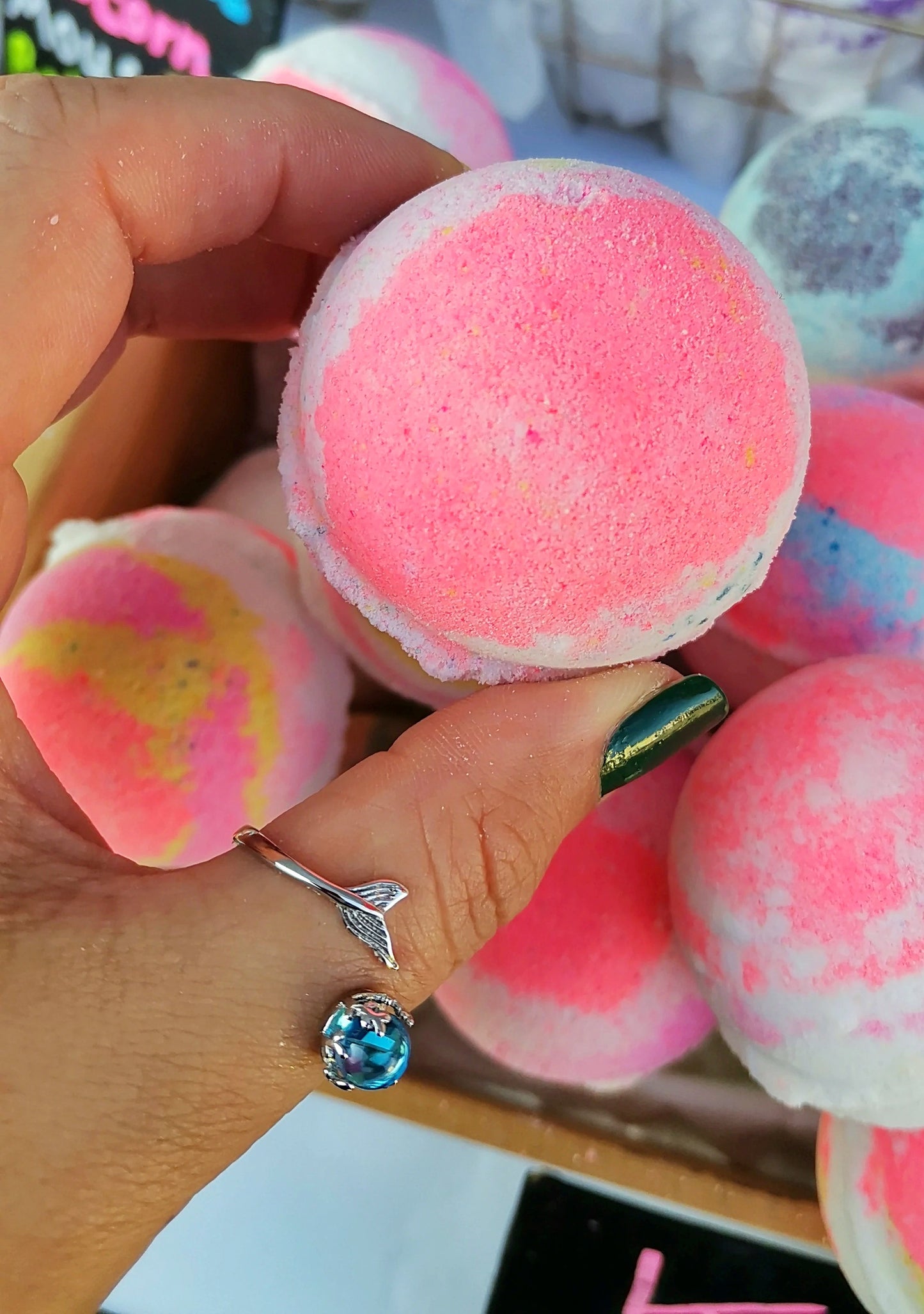 Kids Bath Bombs with Toys (Medium)
