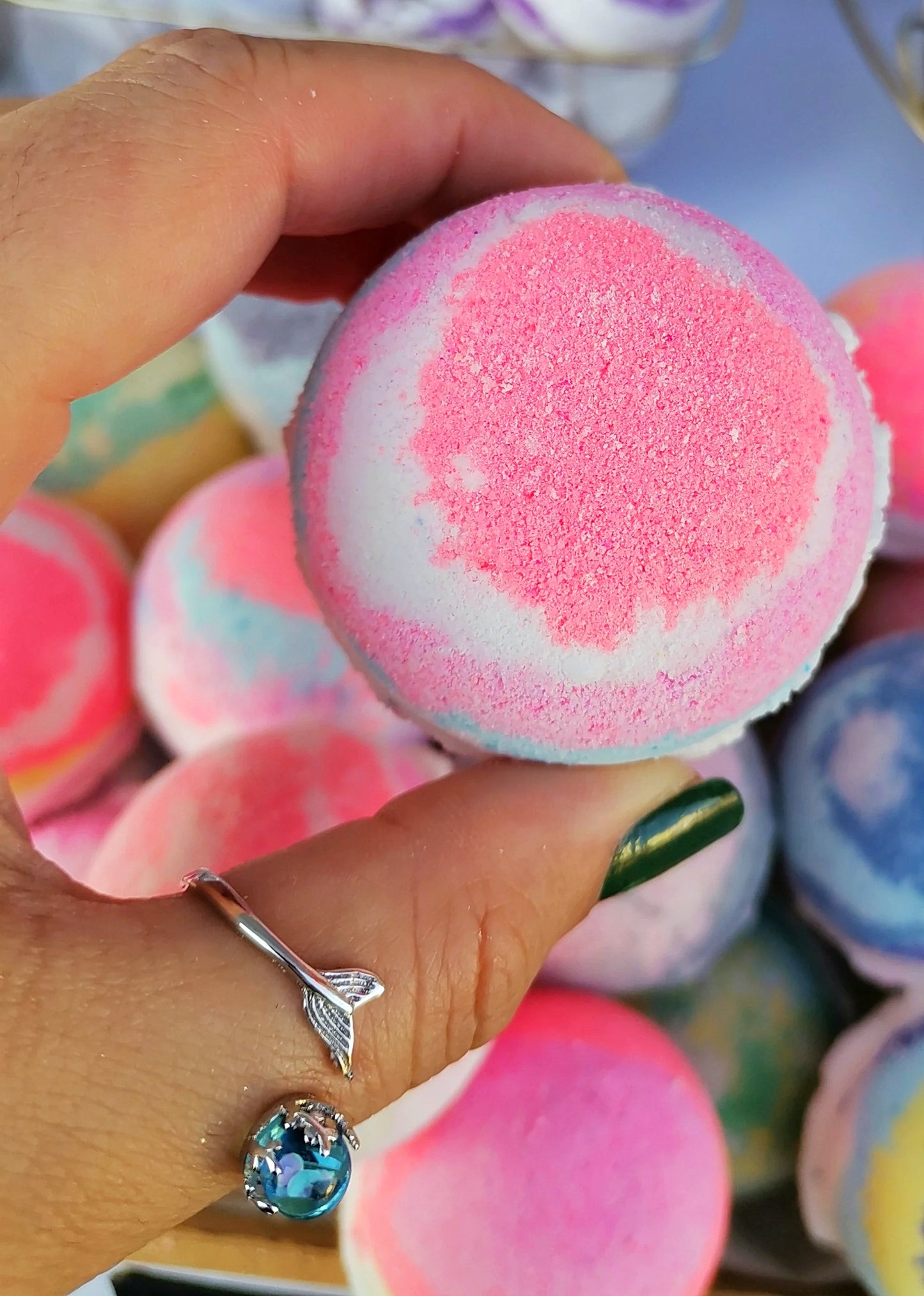 Kids Bath Bombs with Toys (Medium)