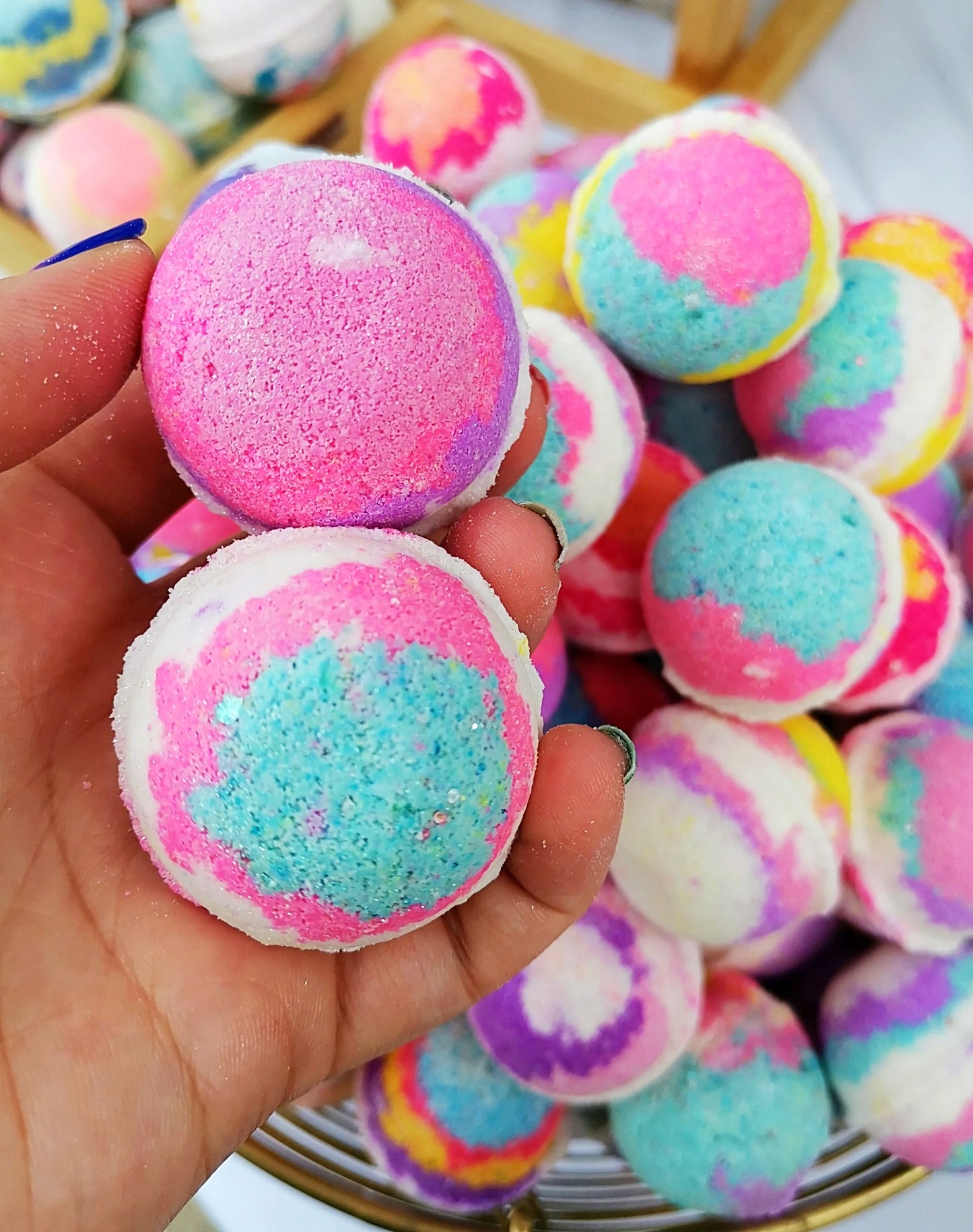 Kids Bath Bombs with Toys (Medium)