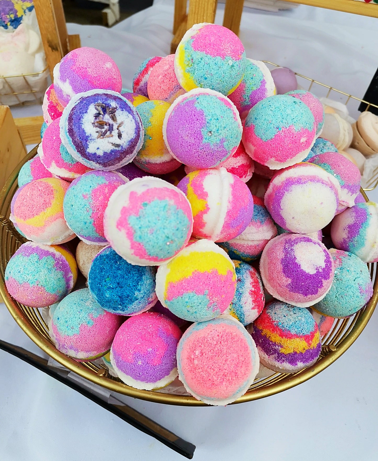 Kids Bath Bombs with Toys (Medium)