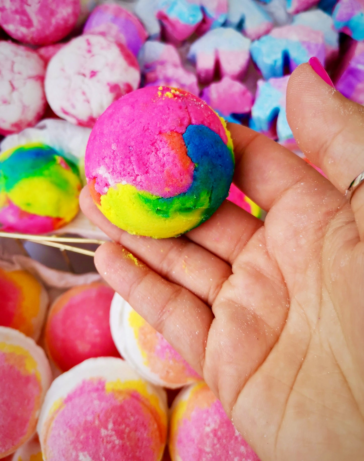 Rainbow Bubble Bath | Bubble Bath Nuggets