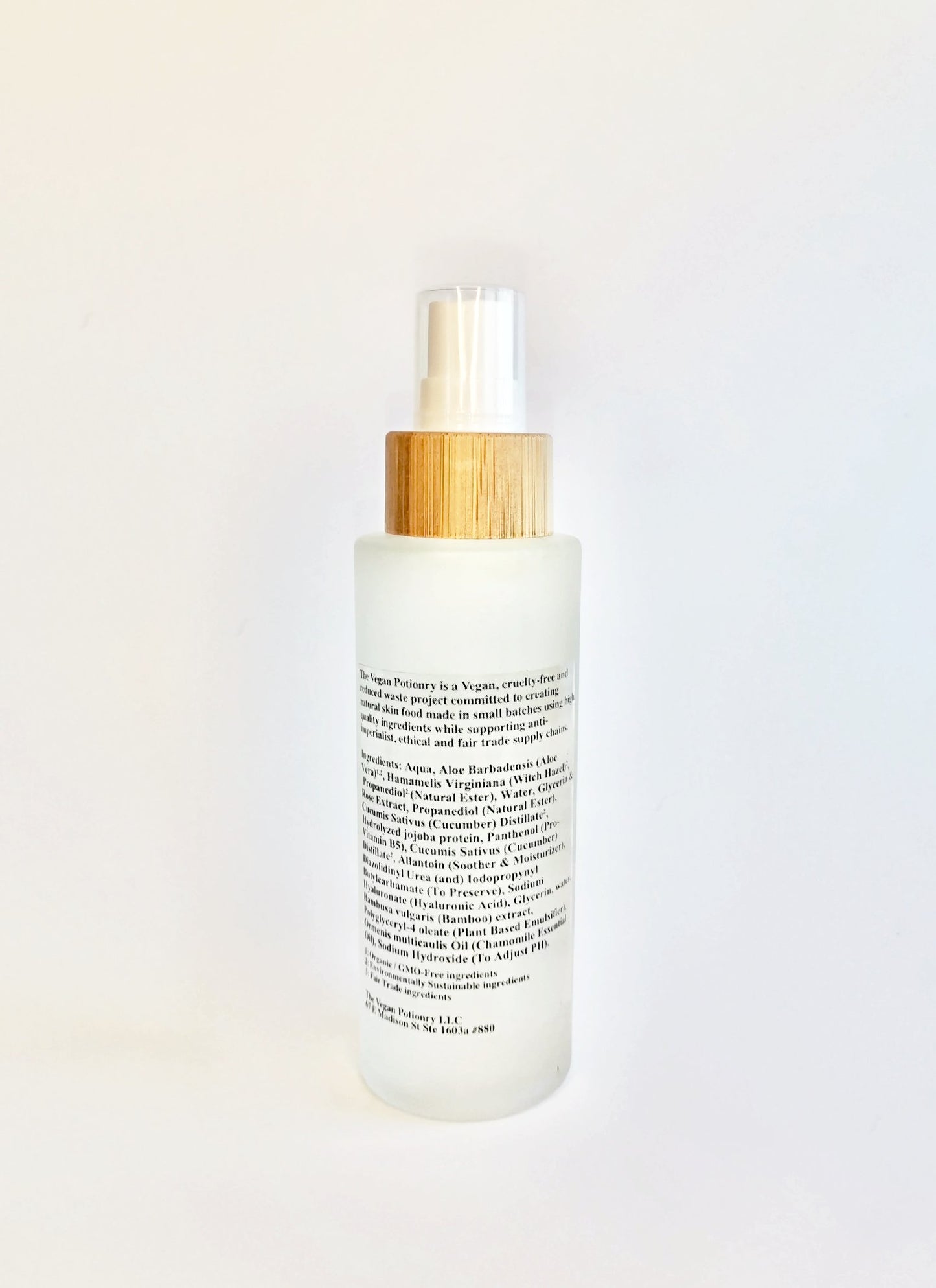 Bamboo & Chamomile Color Correcting Hydrating Hyaluronic Acid Toner