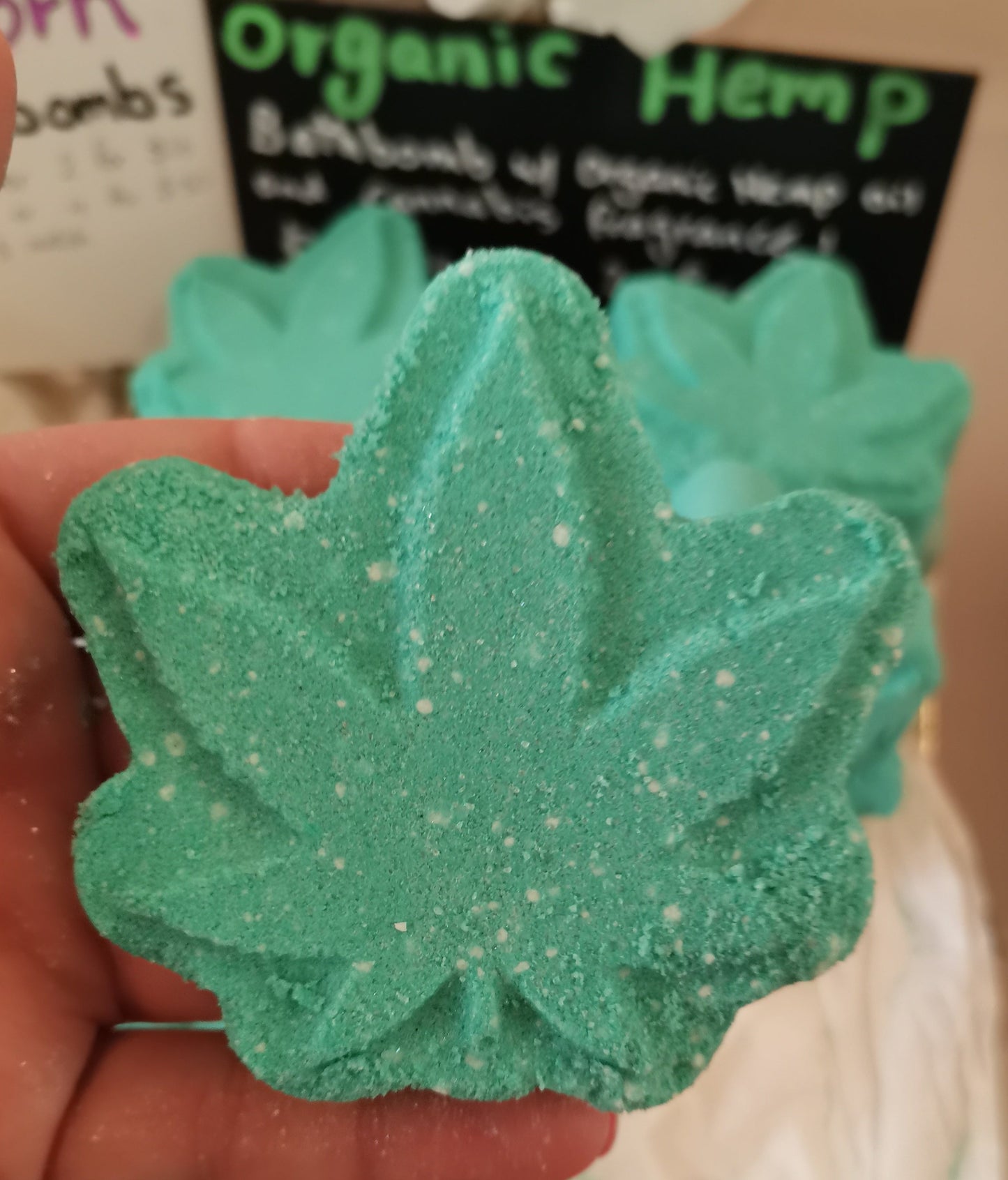 Organic Hemp Bath BombS I THE VEGAN POTIONRY