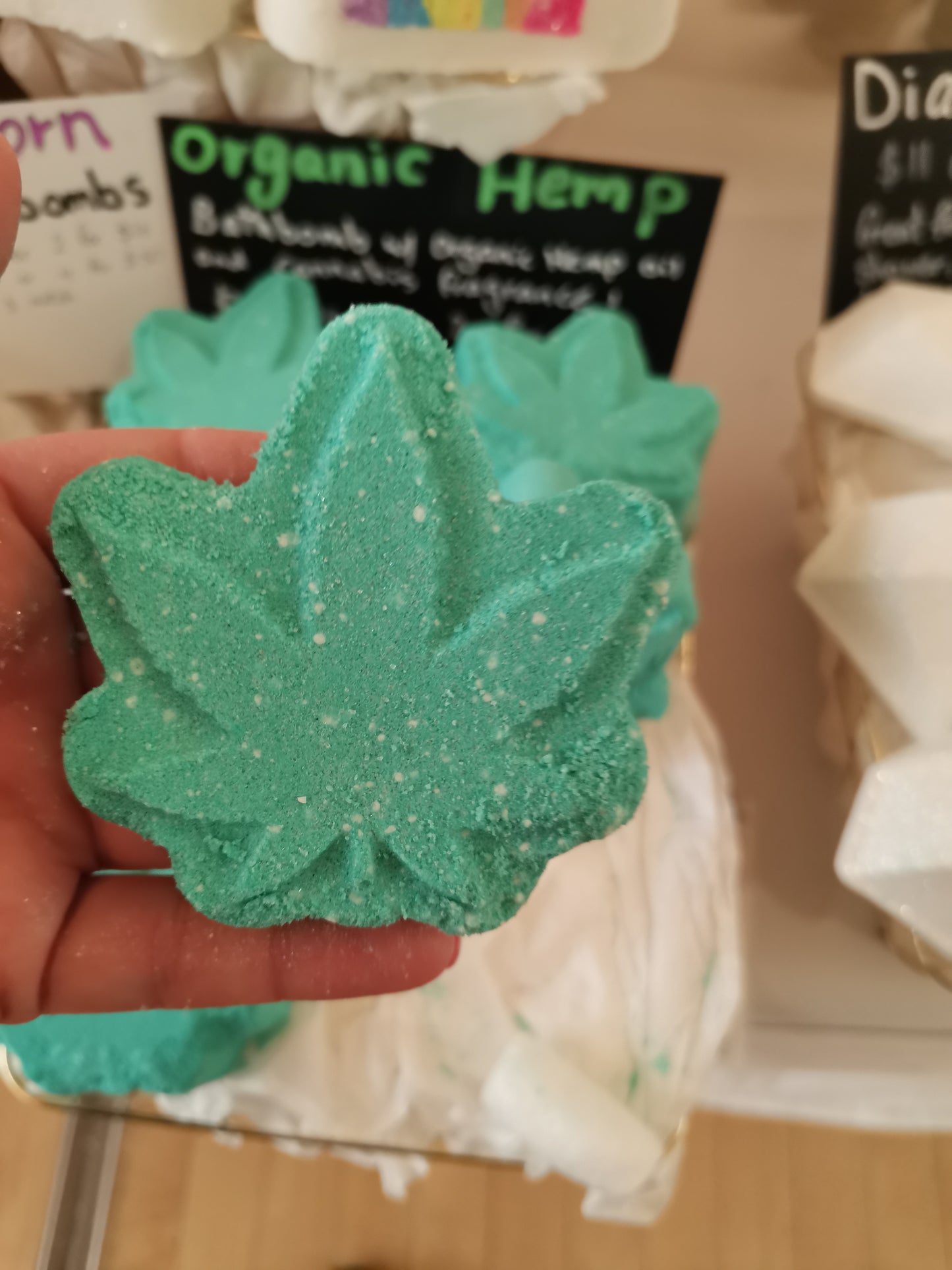 Organic Hemp Bath BombS I THE VEGAN POTIONRY