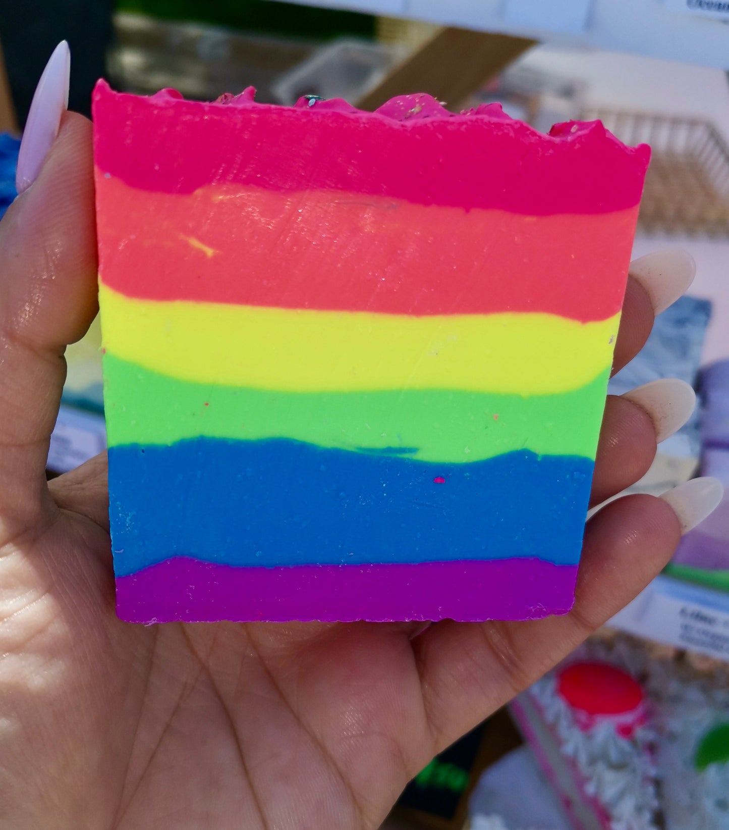 Pride Hydrating Soap | Herbal & Palm Free Soap | The Vegan Potionry |