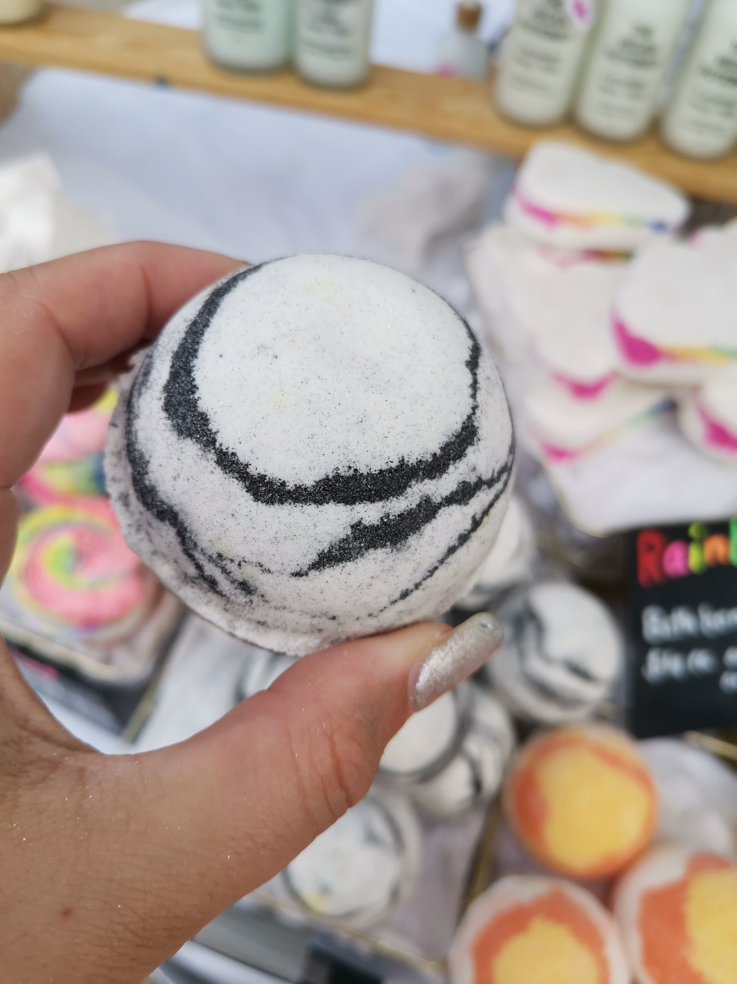 Jasmine + Marbles Large Bath Bombs | The Vegan Potionry |