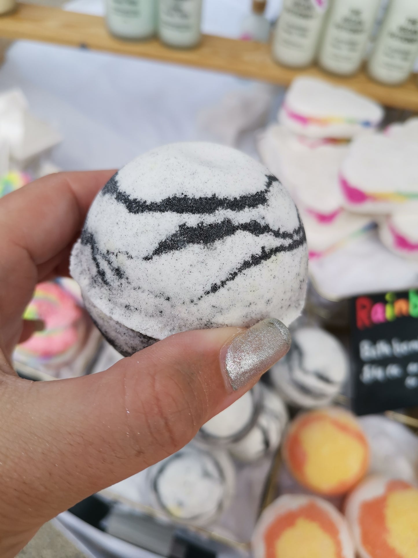 Jasmine + Marbles Large Bath Bombs | The Vegan Potionry |