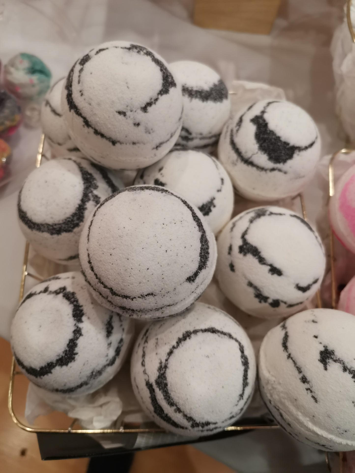 Jasmine + Marbles Large Bath Bombs | The Vegan Potionry |