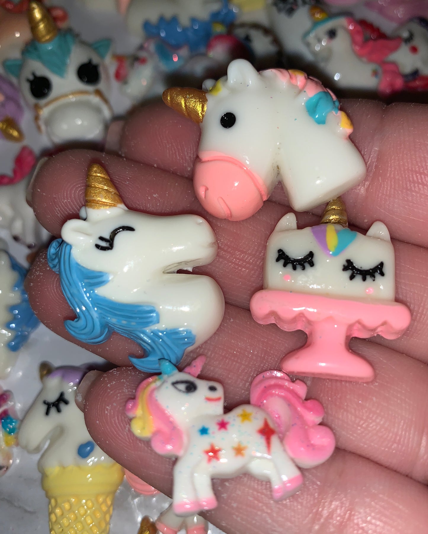 Unicorn Bubbling Bath Bombs with Toys | The Vegan Potionry |