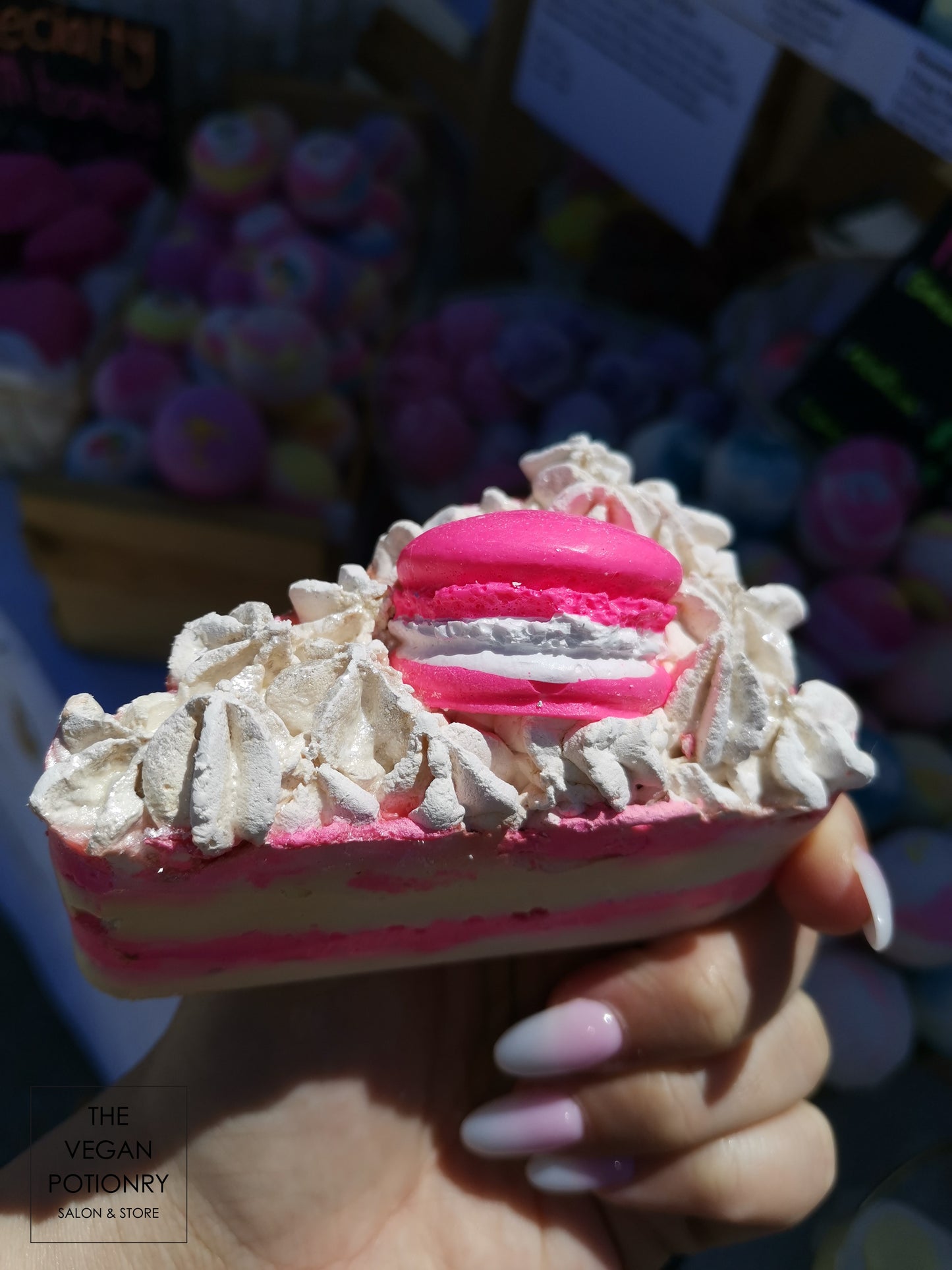 Macaron Pie Soap | Palm Free Soap | The Vegan Potionry |