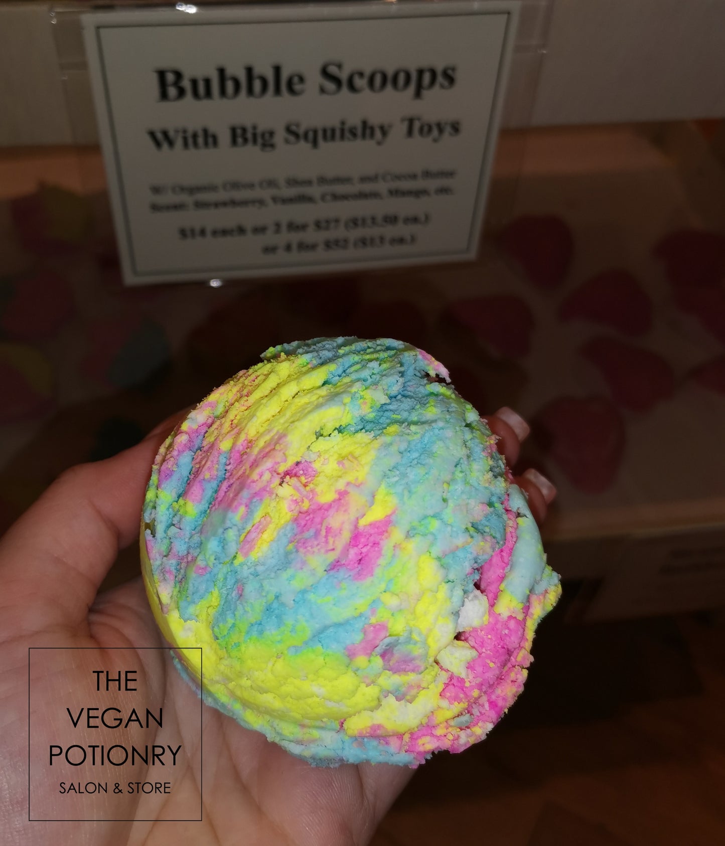 Bubble Scoops with Squishy toys inside | The Vegan Potionry
