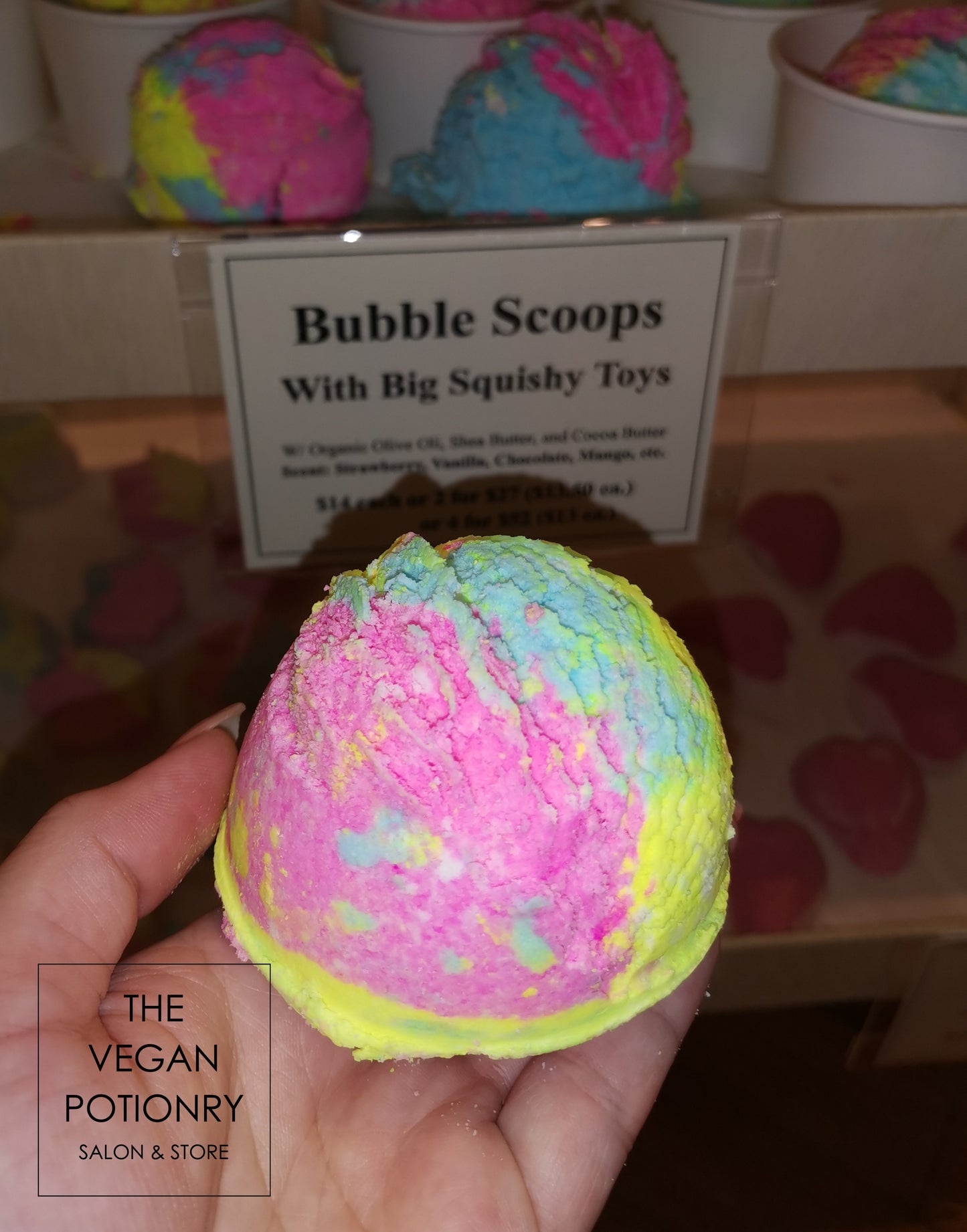 Bubble Scoops with Squishy toys inside | The Vegan Potionry