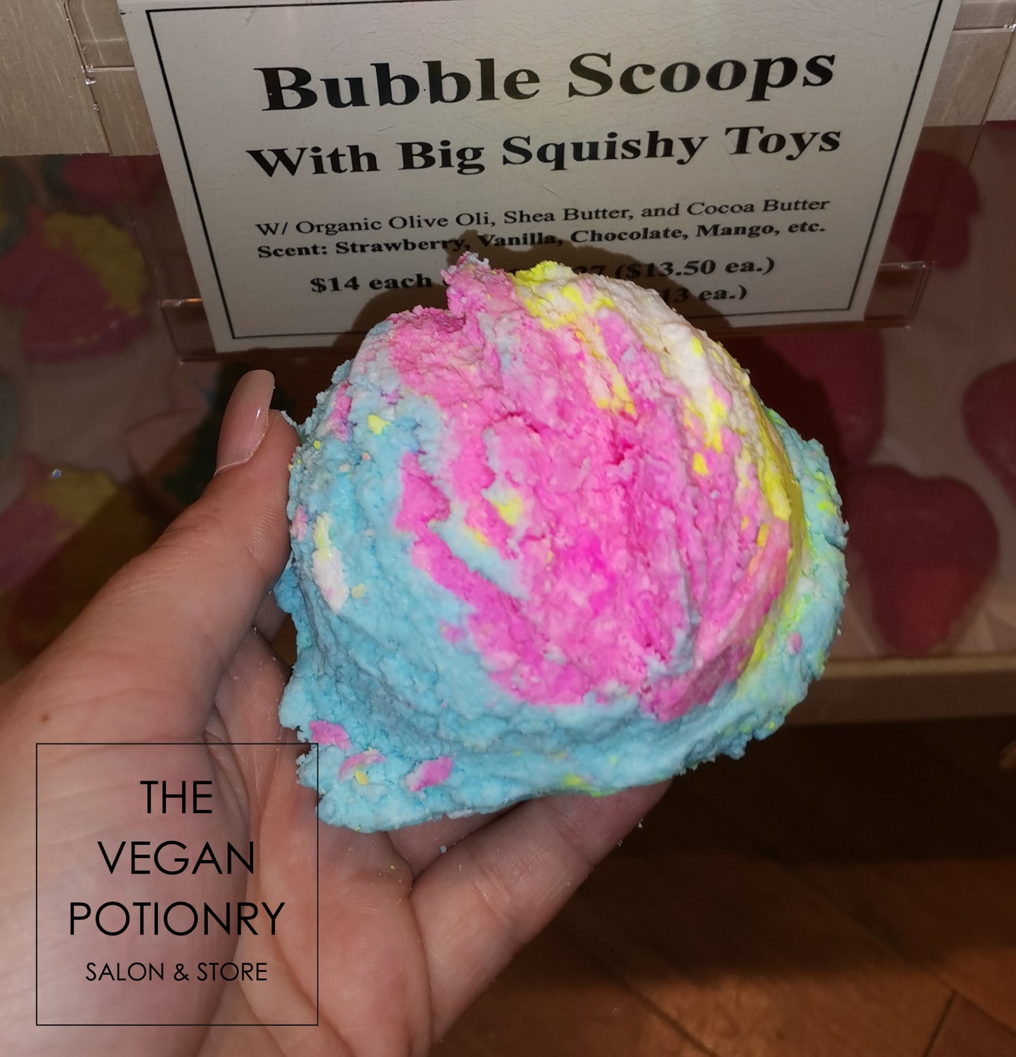 Bubble Scoops with Squishy toys inside | The Vegan Potionry
