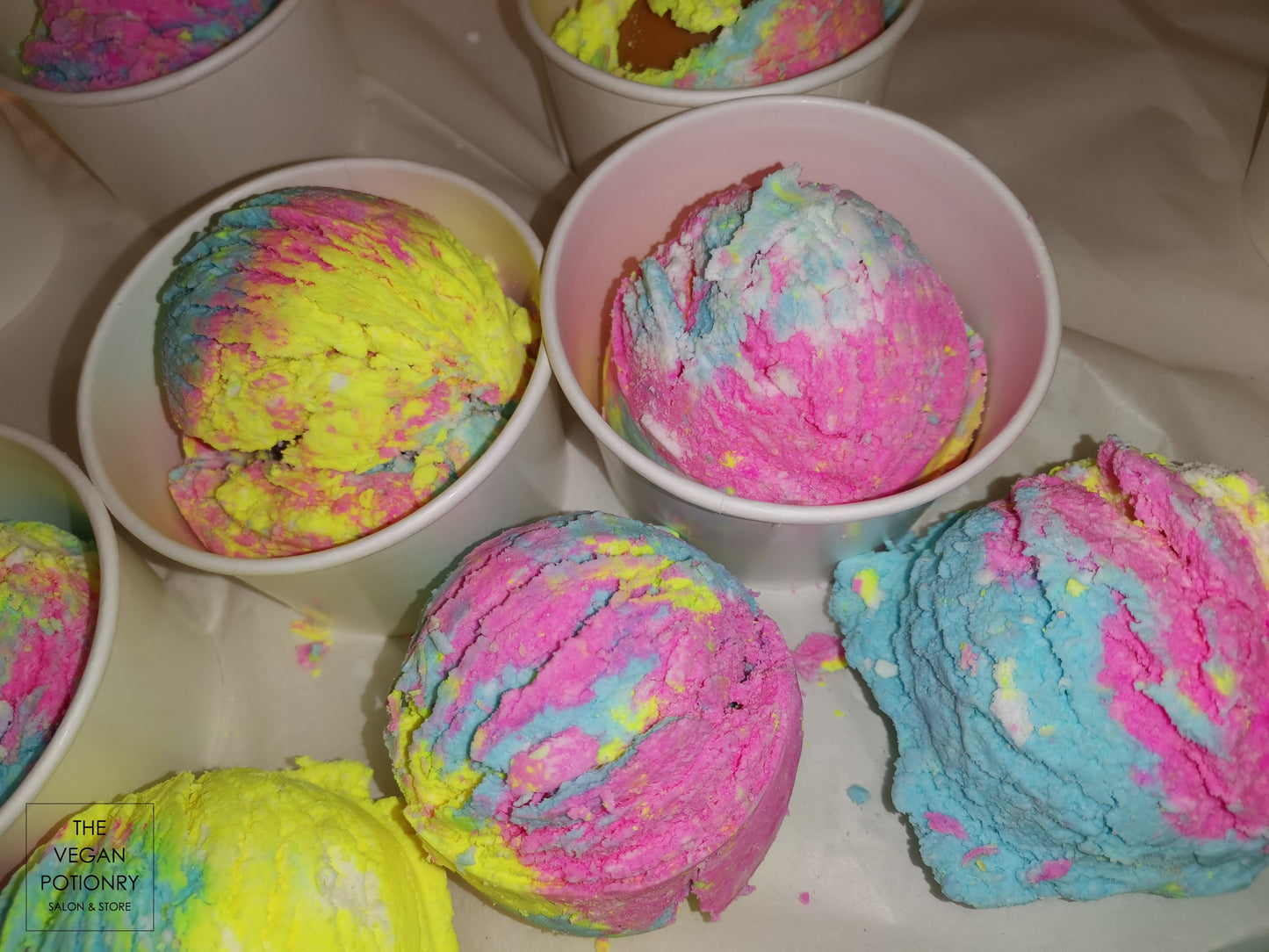 Bubble Scoops with Squishy toys inside | The Vegan Potionry