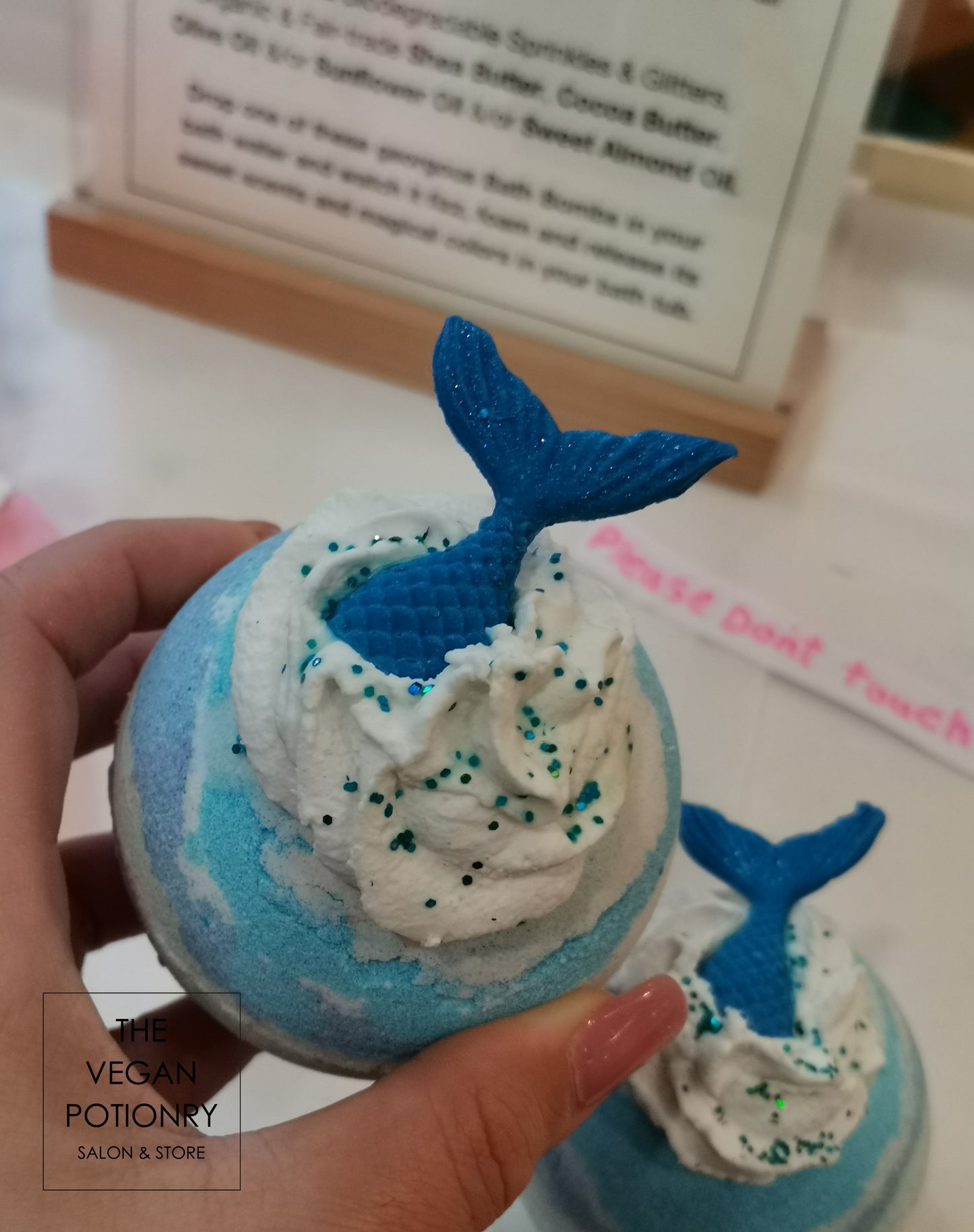 Mermaid Bubbling Bath Bombs with Toys | The Vegan Potionry