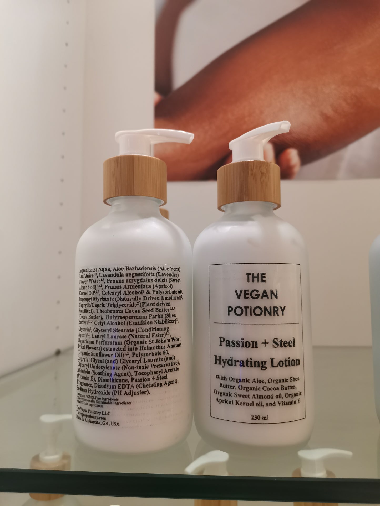 Passion + Steel Hydrating Lotion | The Vegan Potionry