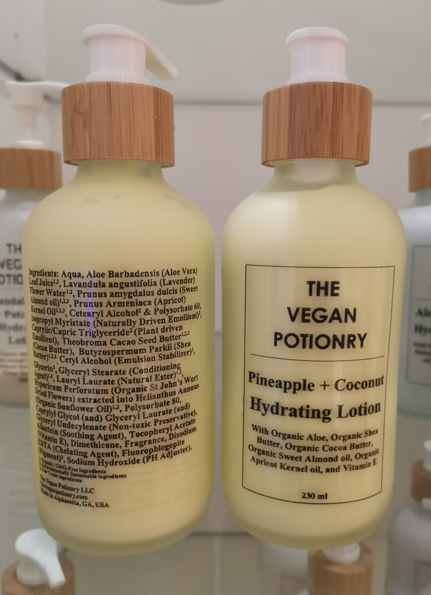 Pineapple + Coconut Hydrating Lotion | The Vegan Potionry
