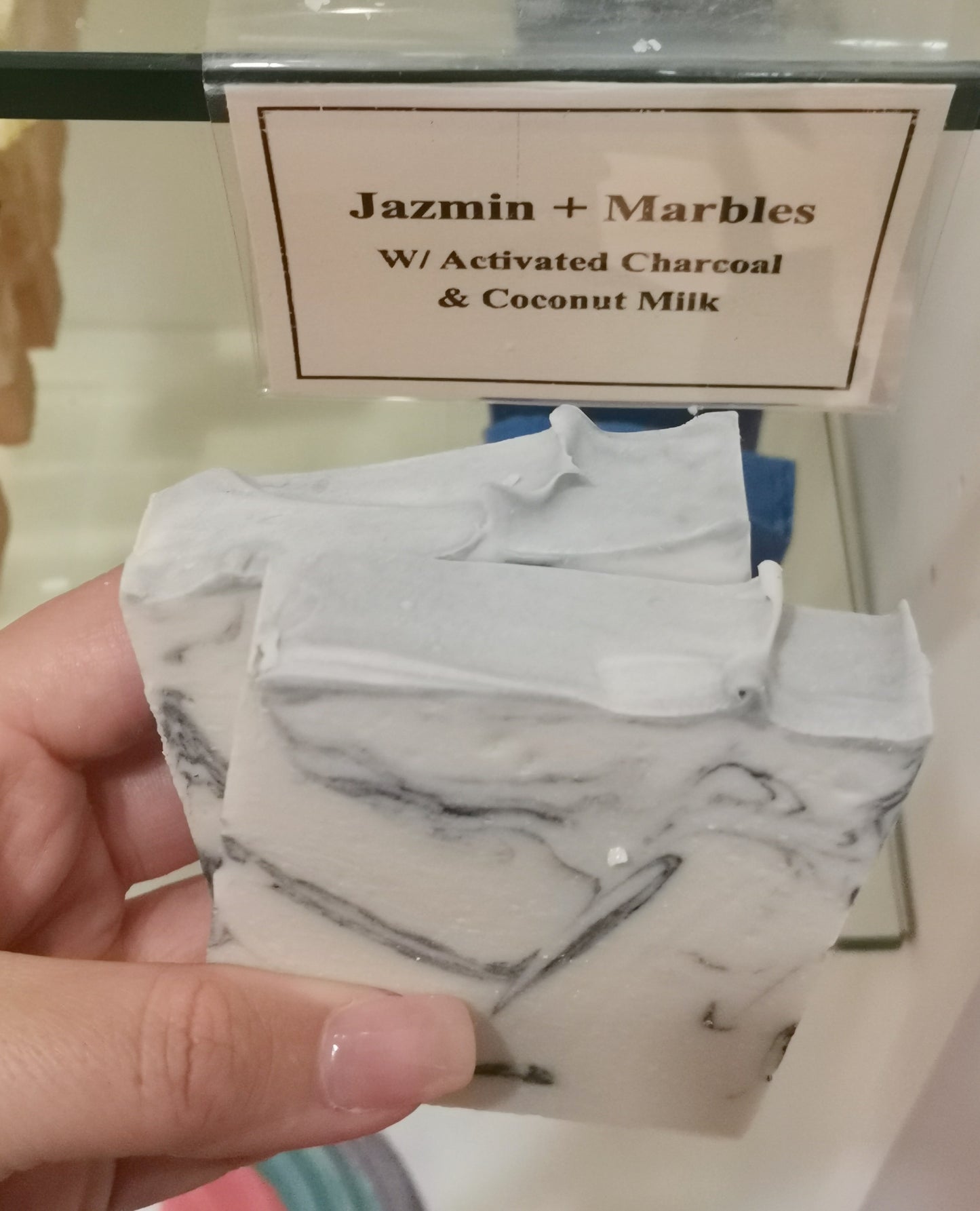 Jasmine + Marbles Hydrating Soap | Palm Free Soap | The Vegan Potionry |