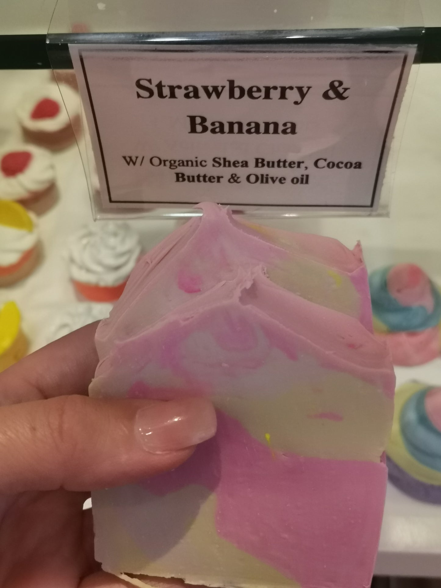 Strawberry + Pineapple Hydrating Soap | Palm Free Soap | The Vegan Potionry |