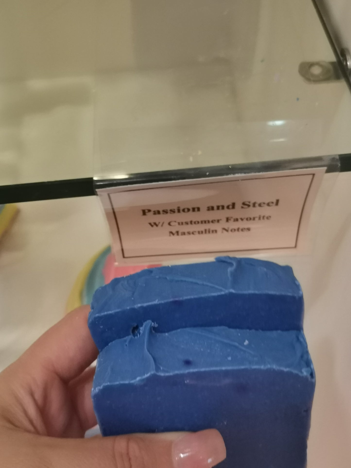 Passion and Steel Hydrating Soap | Masculine Herbal Soap | Palm Free | The Vegan Potionry |