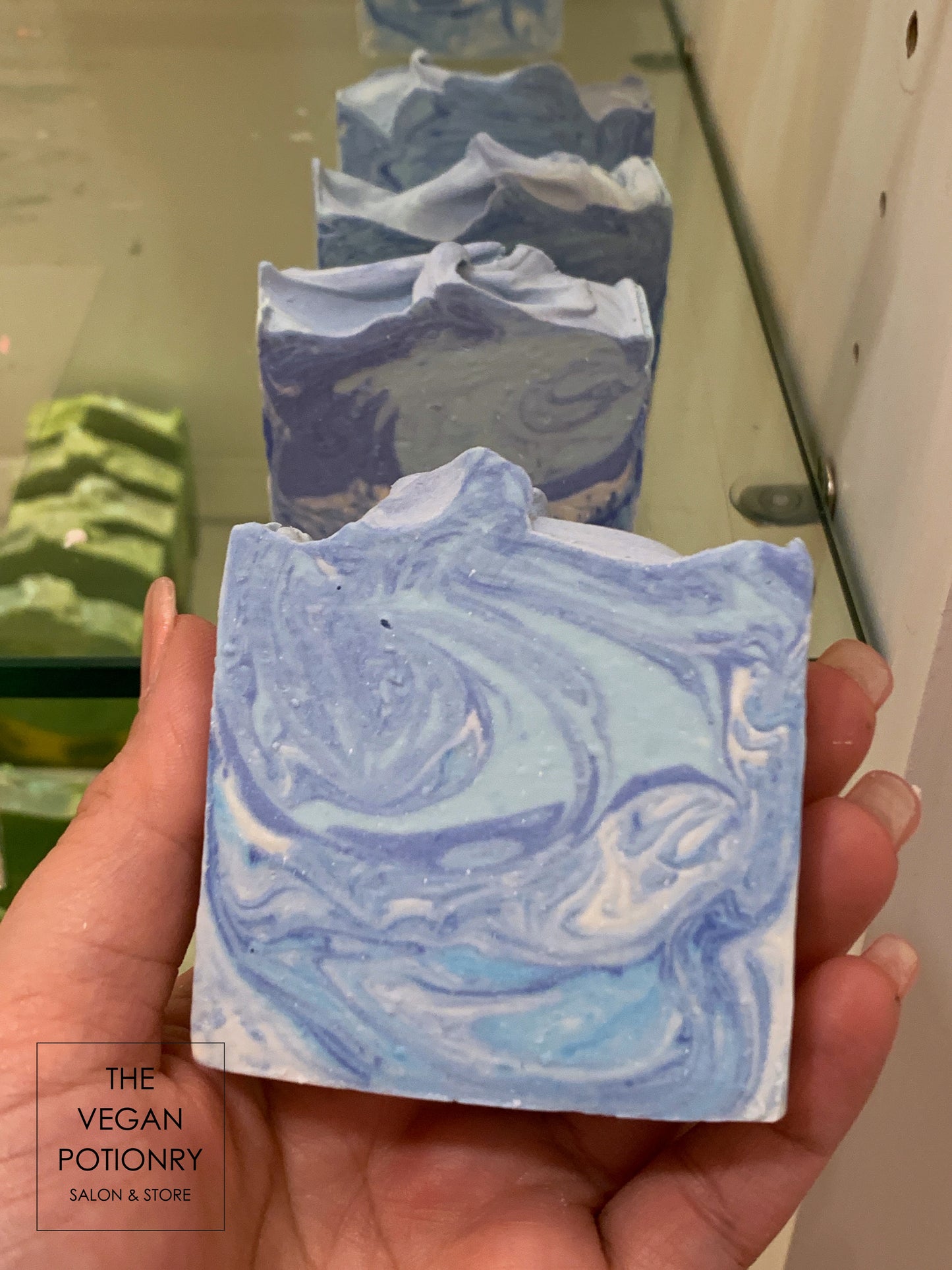 Ocean Wave Hydrating Soap  | Herbal Palm Free Soap | The Vegan Potionry |
