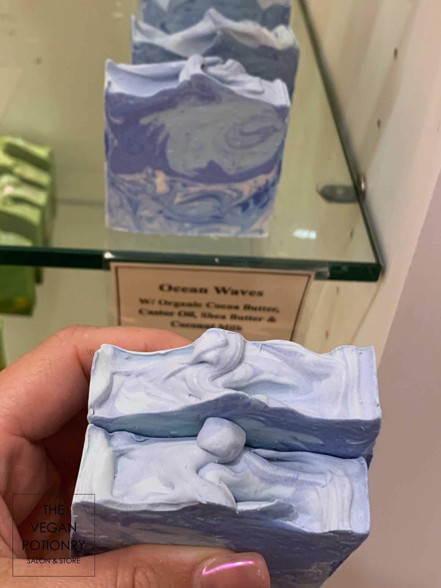 Ocean Wave Hydrating Soap  | Herbal Palm Free Soap | The Vegan Potionry |