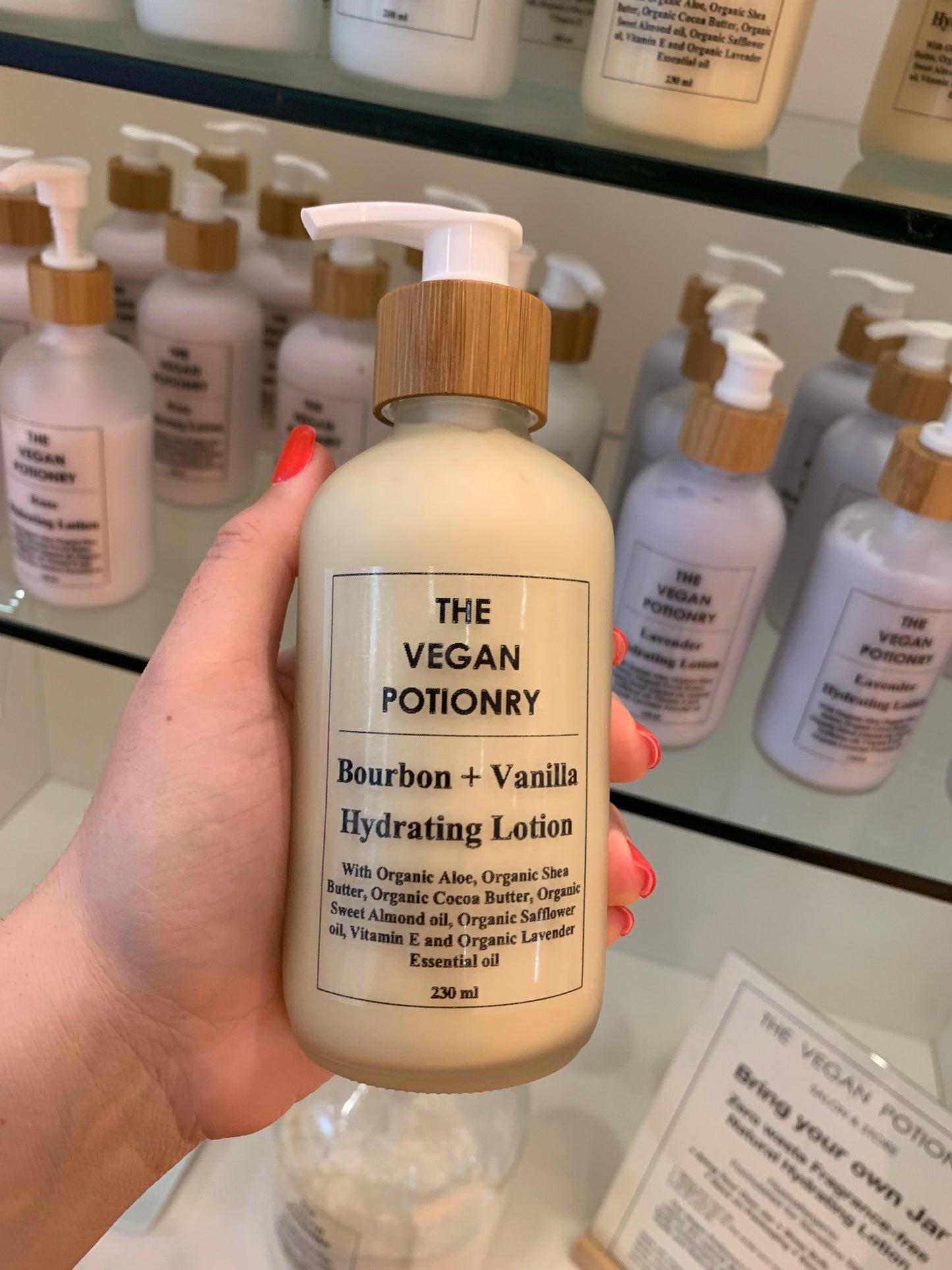 Bourbon + Vanilla Hydrating Lotion | The Vegan Potionry
