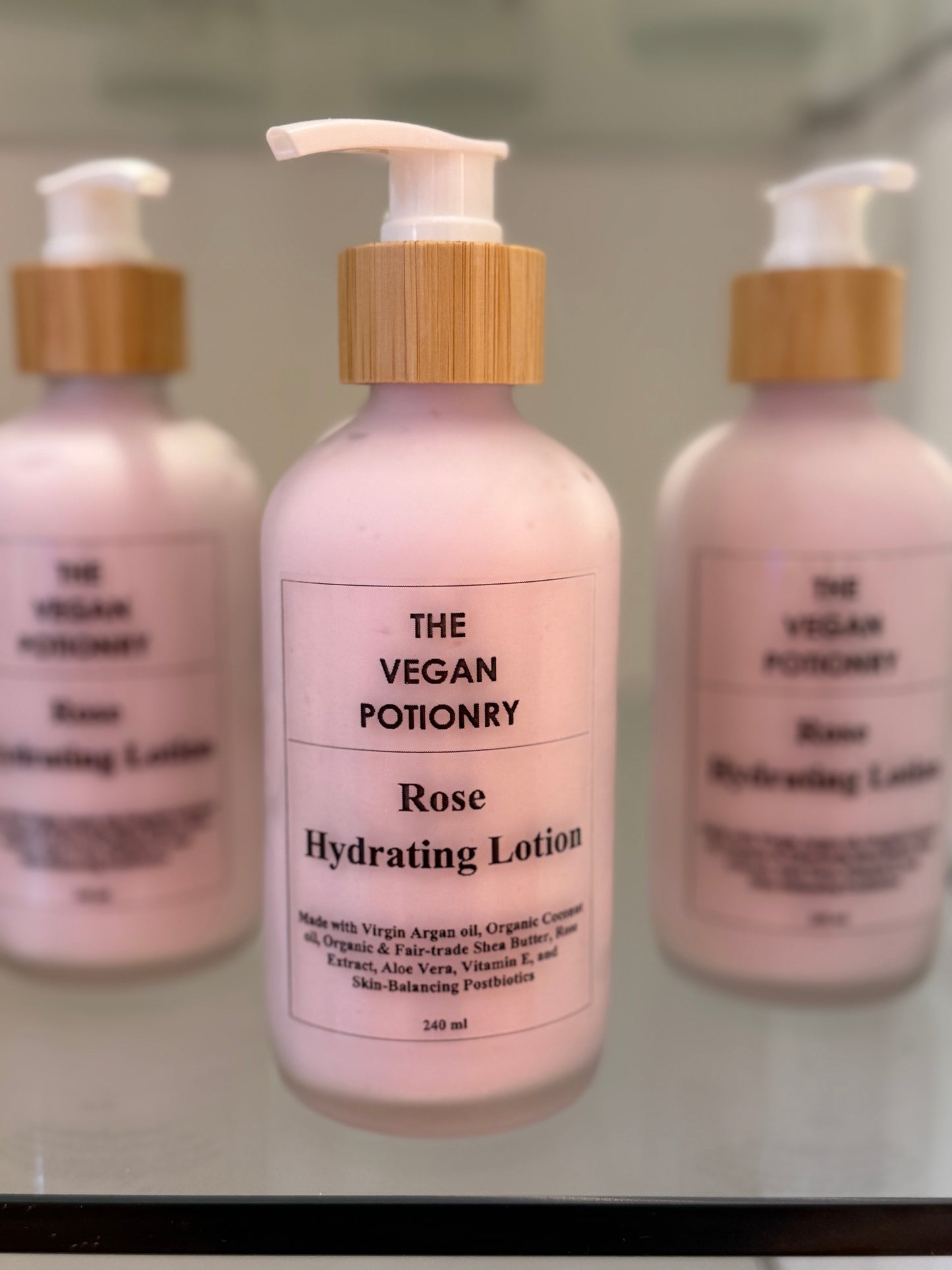 Rose Hydrating Lotion | The Vegan Potionry