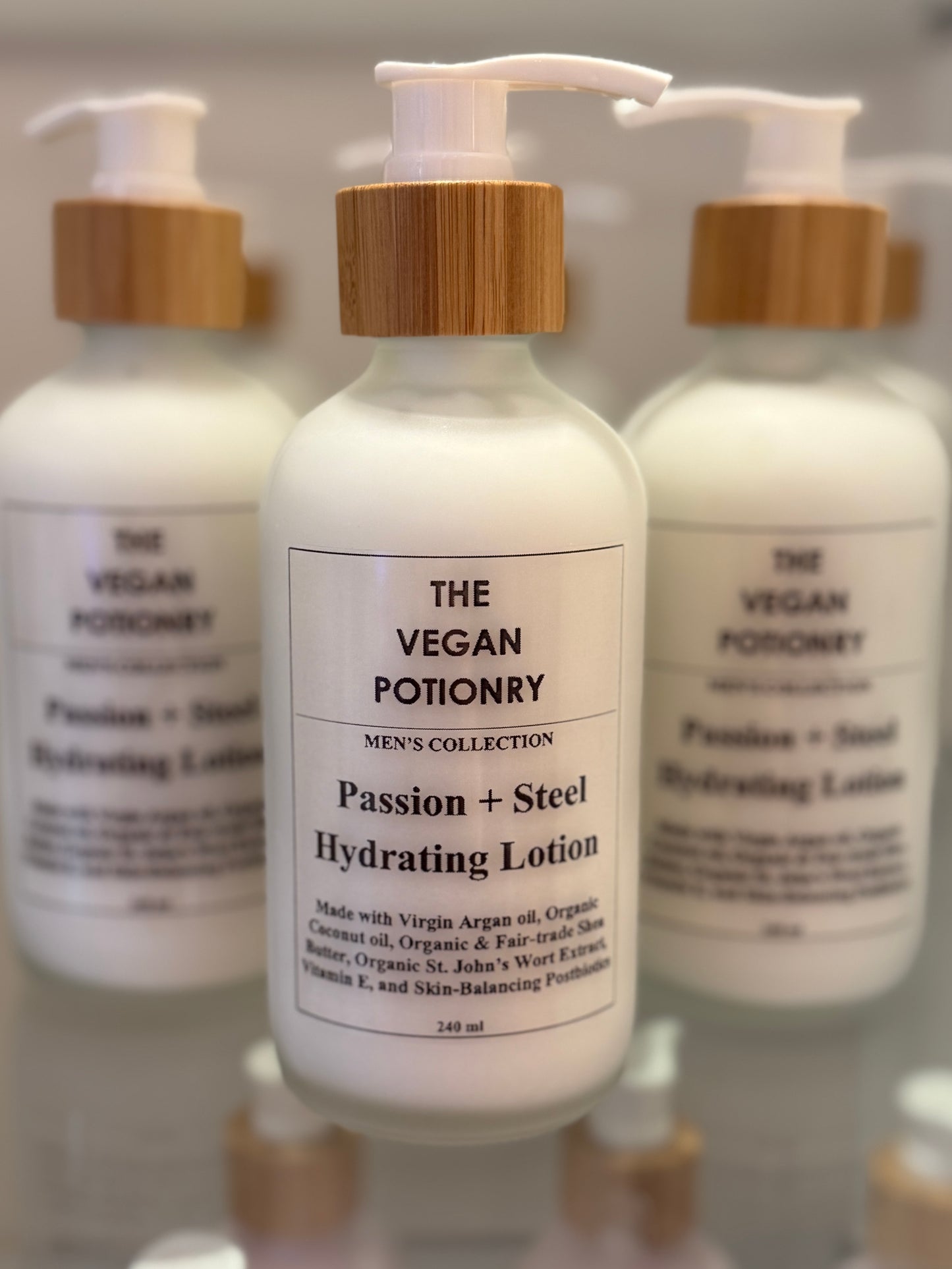 Passion + Steel Hydrating Lotion | The Vegan Potionry