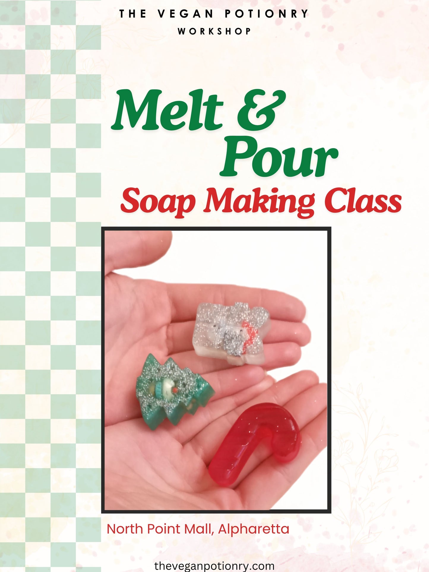 Soap Making Workshop | Melt & Pour Soap making class | SEPT 11 |THE VEGAN POTIONRY WORKSHOP