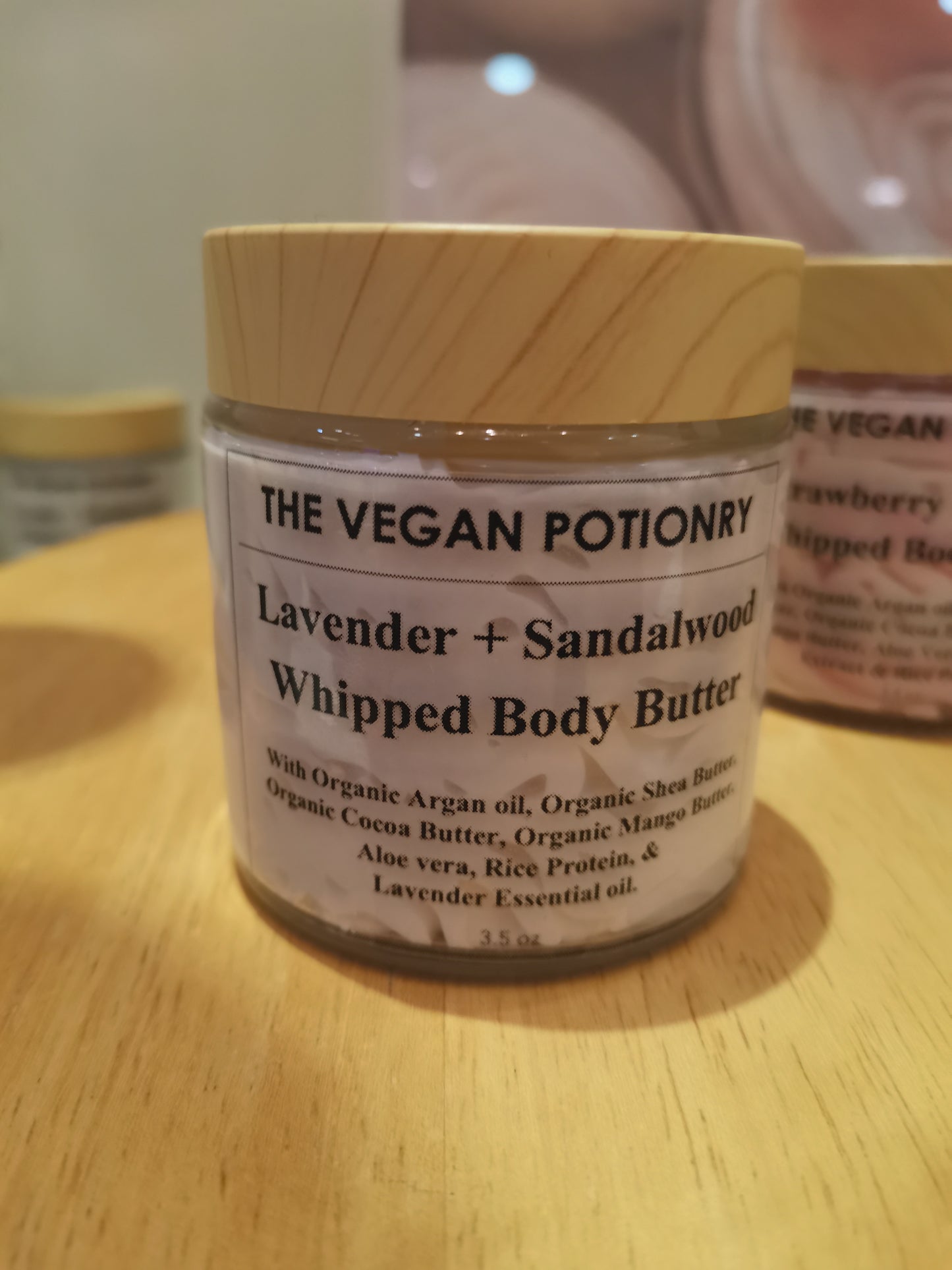 Lavender + Sandalwood Whipped Body Butter | Tripple Butter Body Butter I The Vegan Potionry