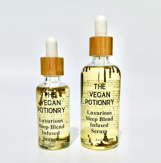 Luxurious Sleep Blend Infused Serum  | Herbal Serums | Natural Infused Serums | The Vegan Potionry