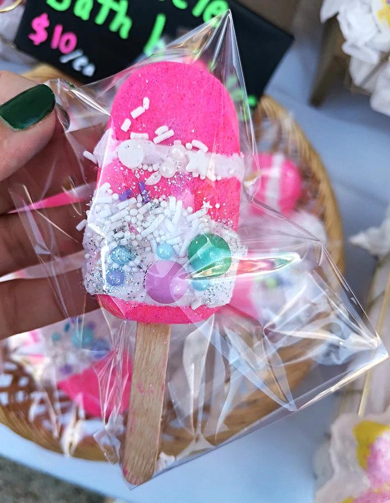 Popsicle Bubble Bath| Bubble-sicle Bubbling Bath Nugget | The Vegan Potionry