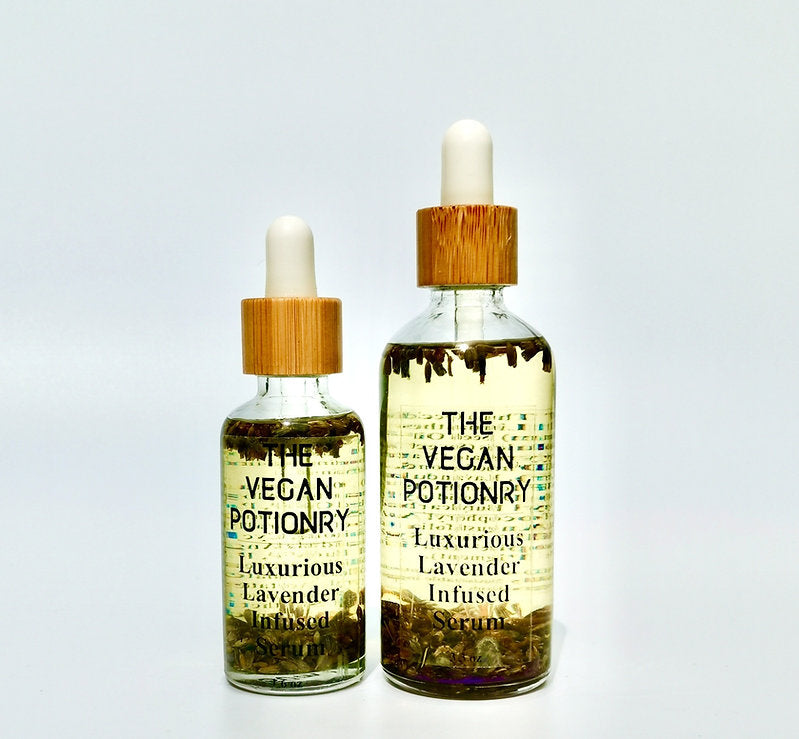 Luxurious Lavender Infused Serum | Herbal Serums | Natural Infused Serums | The Vegan Potionry