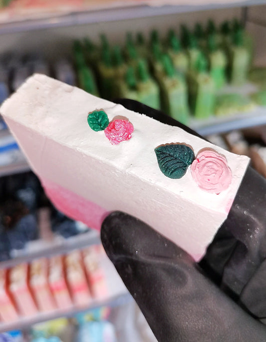 Rose Soap | Herbal Palm Free Soap | The Vegan Potionry |