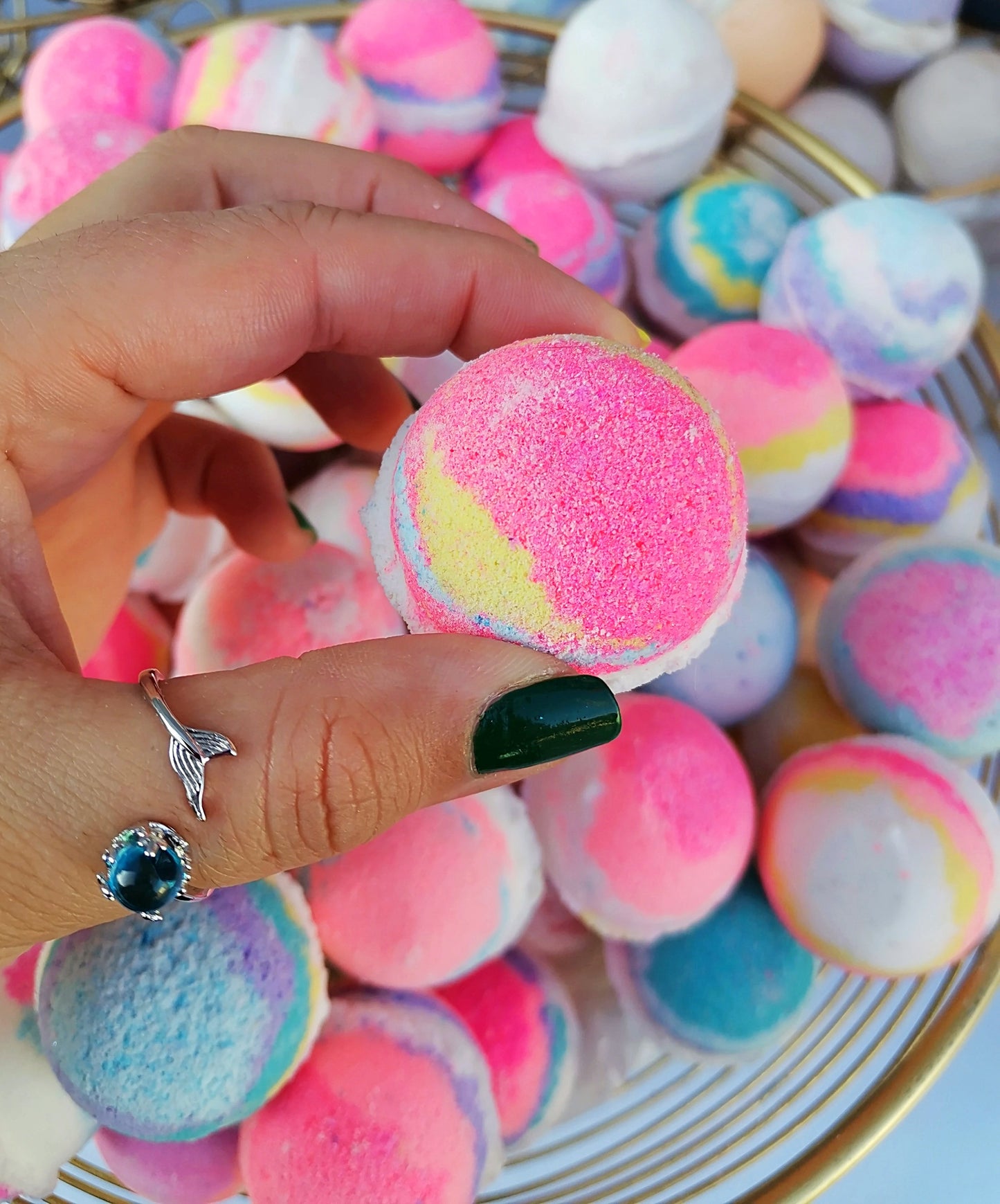 Kids Bath Bombs with Toys (Medium)