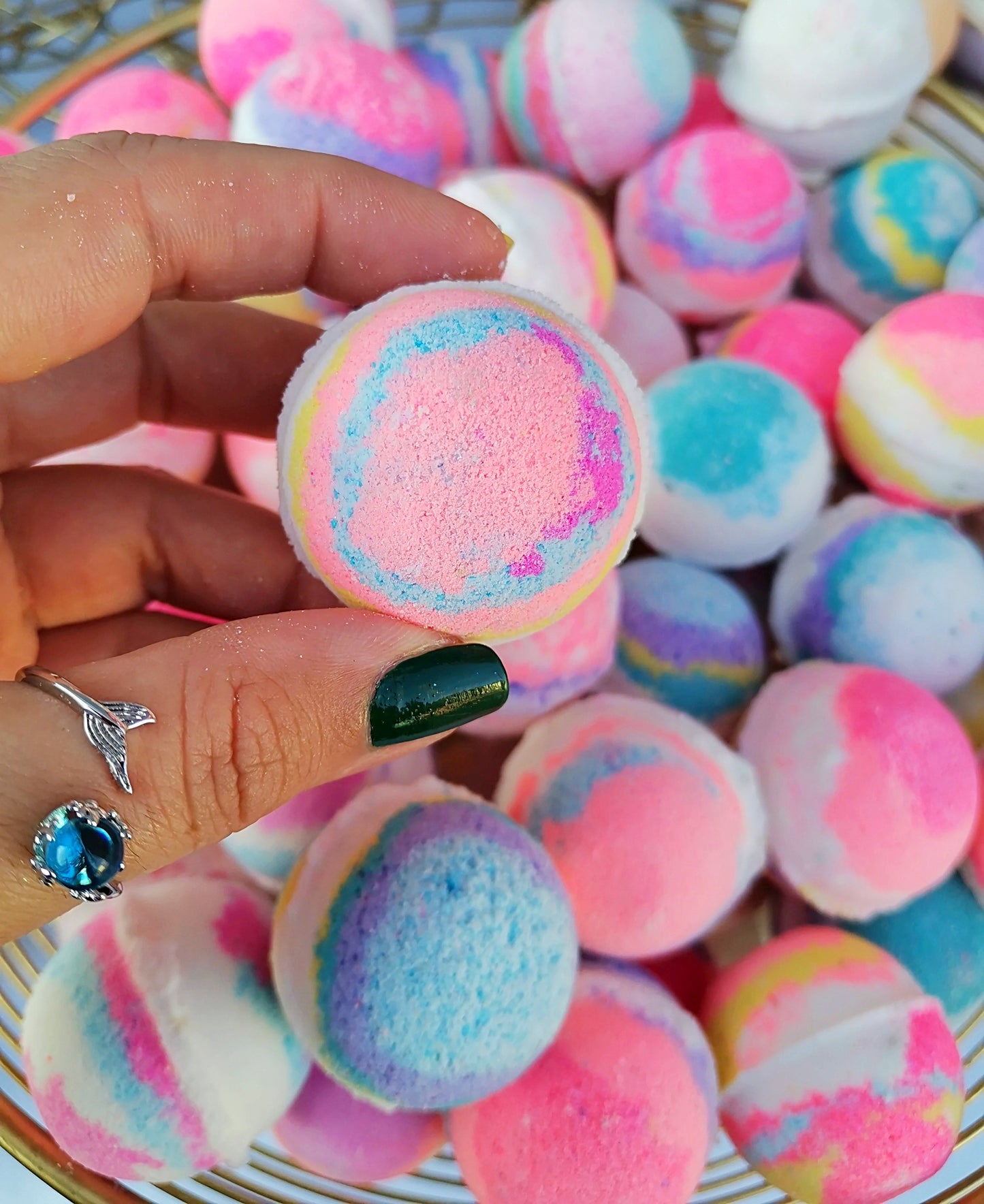 Kids Bath Bombs with Toys (Medium)